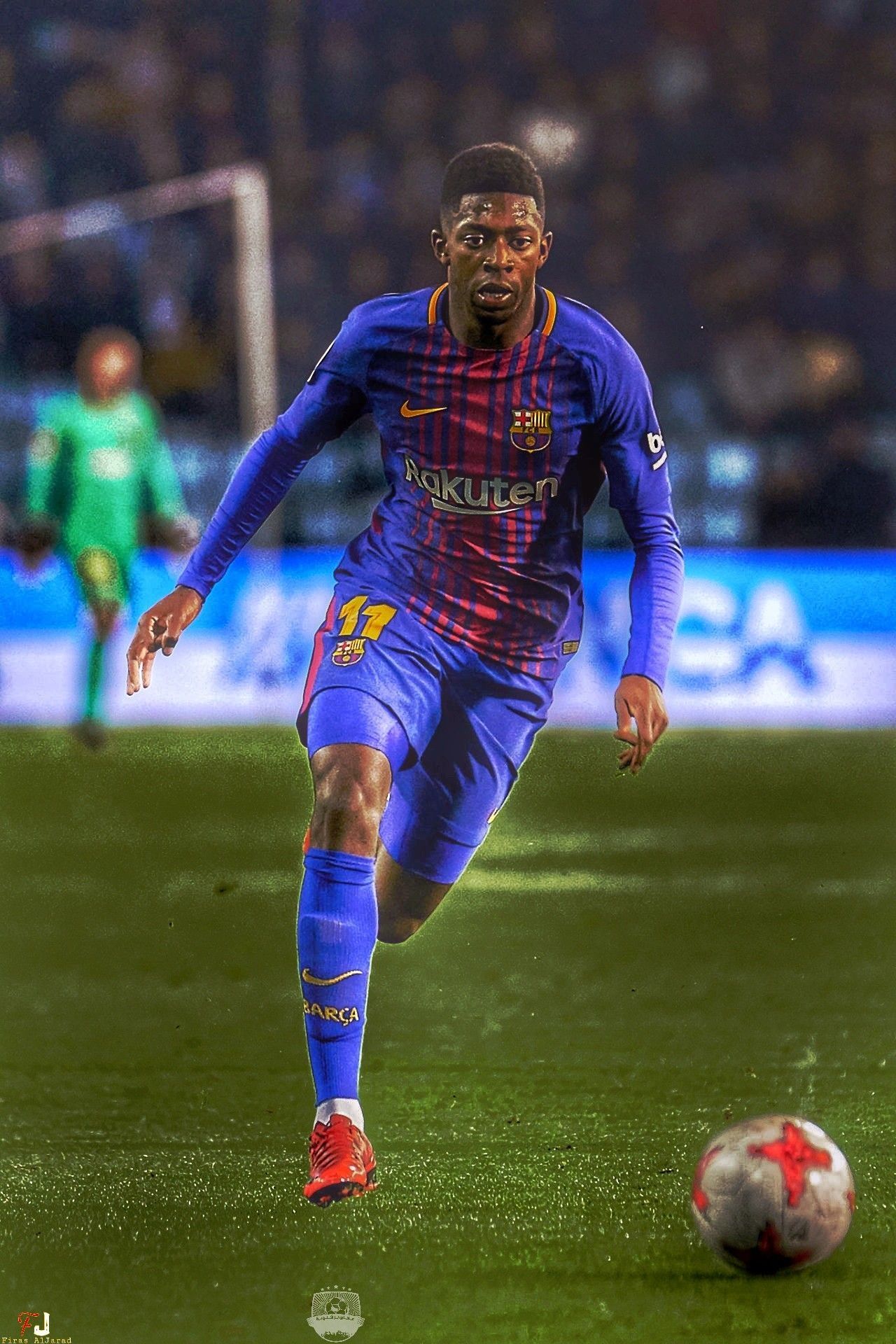 Othman Dembélé Wallpaper Football Is Life Football - Barça Wallpaper Iphone 2018 , HD Wallpaper & Backgrounds