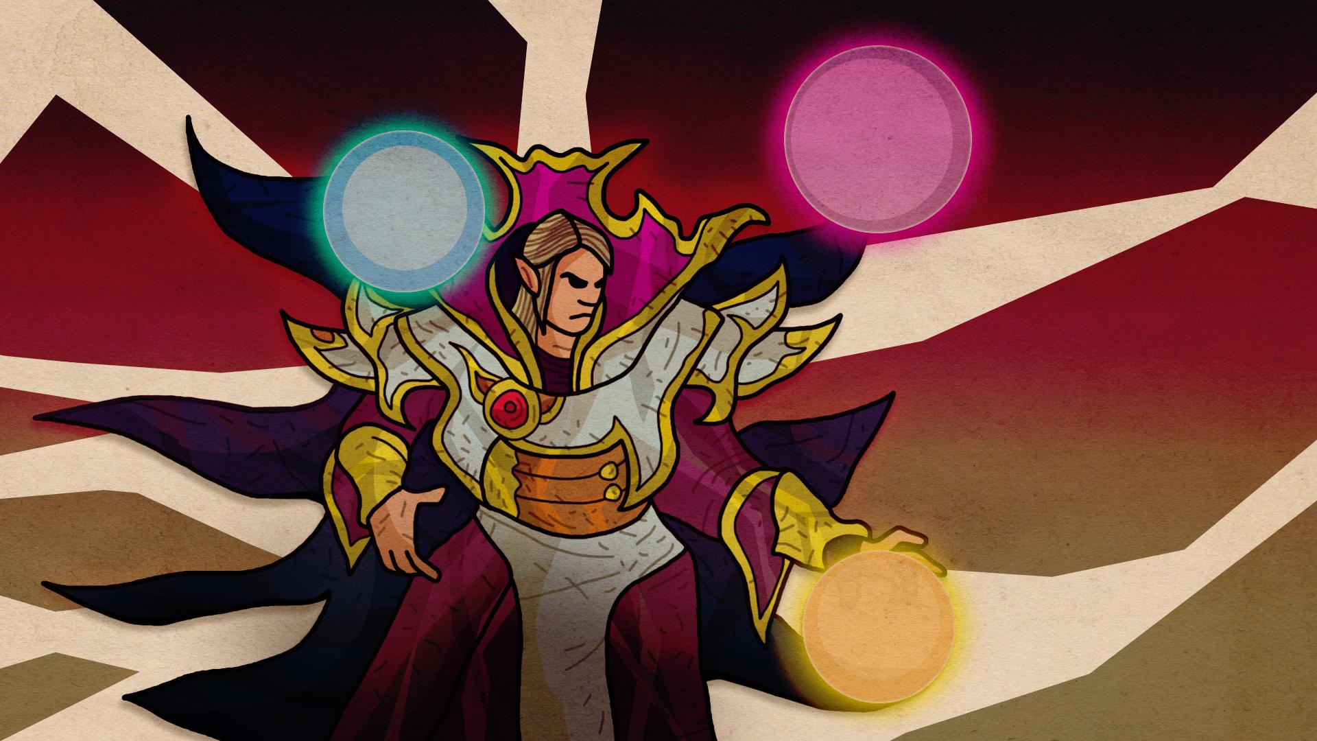 Invoker Wallpaper [1920x1080] - Cartoon , HD Wallpaper & Backgrounds