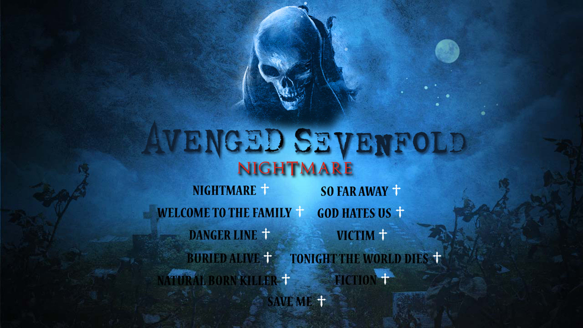 Avenged Sevenfold Nightmare , HD Wallpaper & Backgrounds