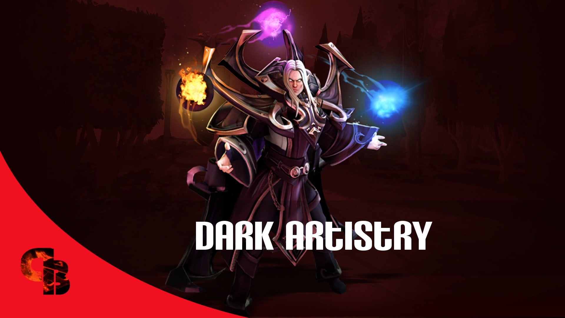 Large Size Of Dota - Dota 2 Invoker Dark Artistry , HD Wallpaper & Backgrounds