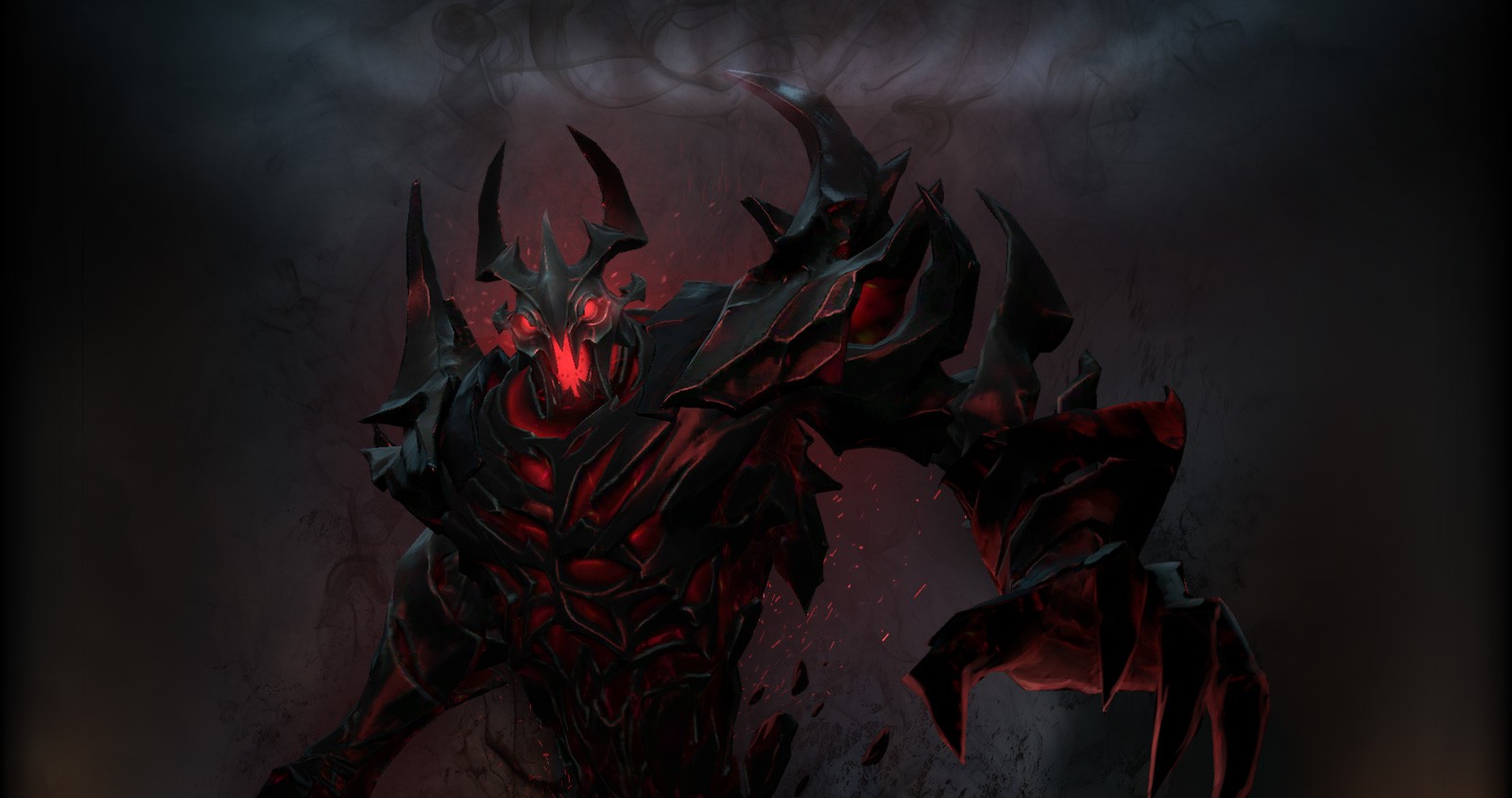 Dota 2 Shadow Fiend Video Games Wallpapers Hd Desktop - Anime Demon Of Darkness , HD Wallpaper & Backgrounds