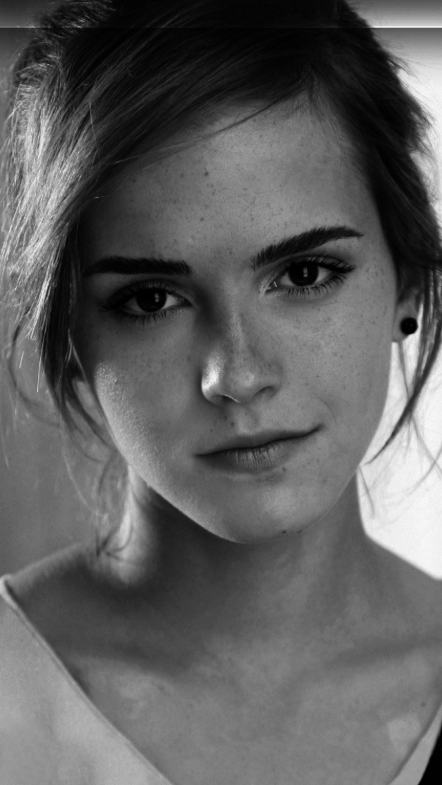 Emma Watson Closeup Iphone 5 Wallpaper 640×1136 Regarding - Emma Watson Wallpaper For Iphone 6 , HD Wallpaper & Backgrounds