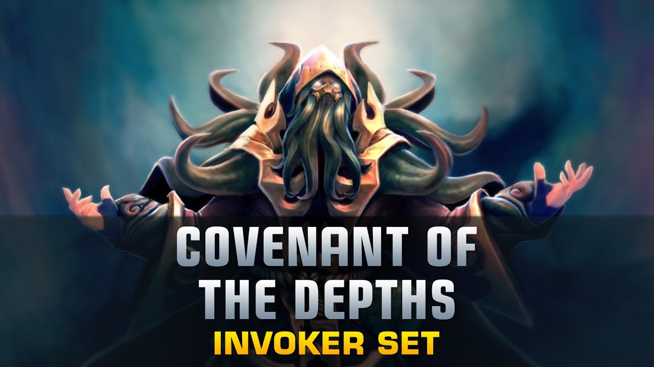 Dota 2 Covenant Of The Depths - Invoker Covenant Of The Depths , HD Wallpaper & Backgrounds