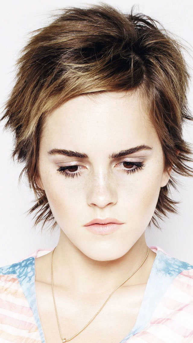 Sad Emma Watson - Kisa Saç Modelleri 2019 , HD Wallpaper & Backgrounds