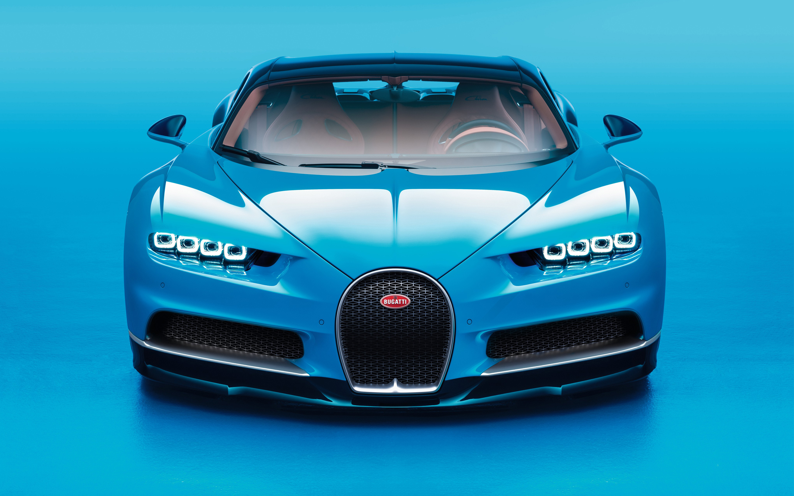Bugatti Chiron 2017 Wallpapers For Android - Bugatti Veyron 2017 Front , HD Wallpaper & Backgrounds