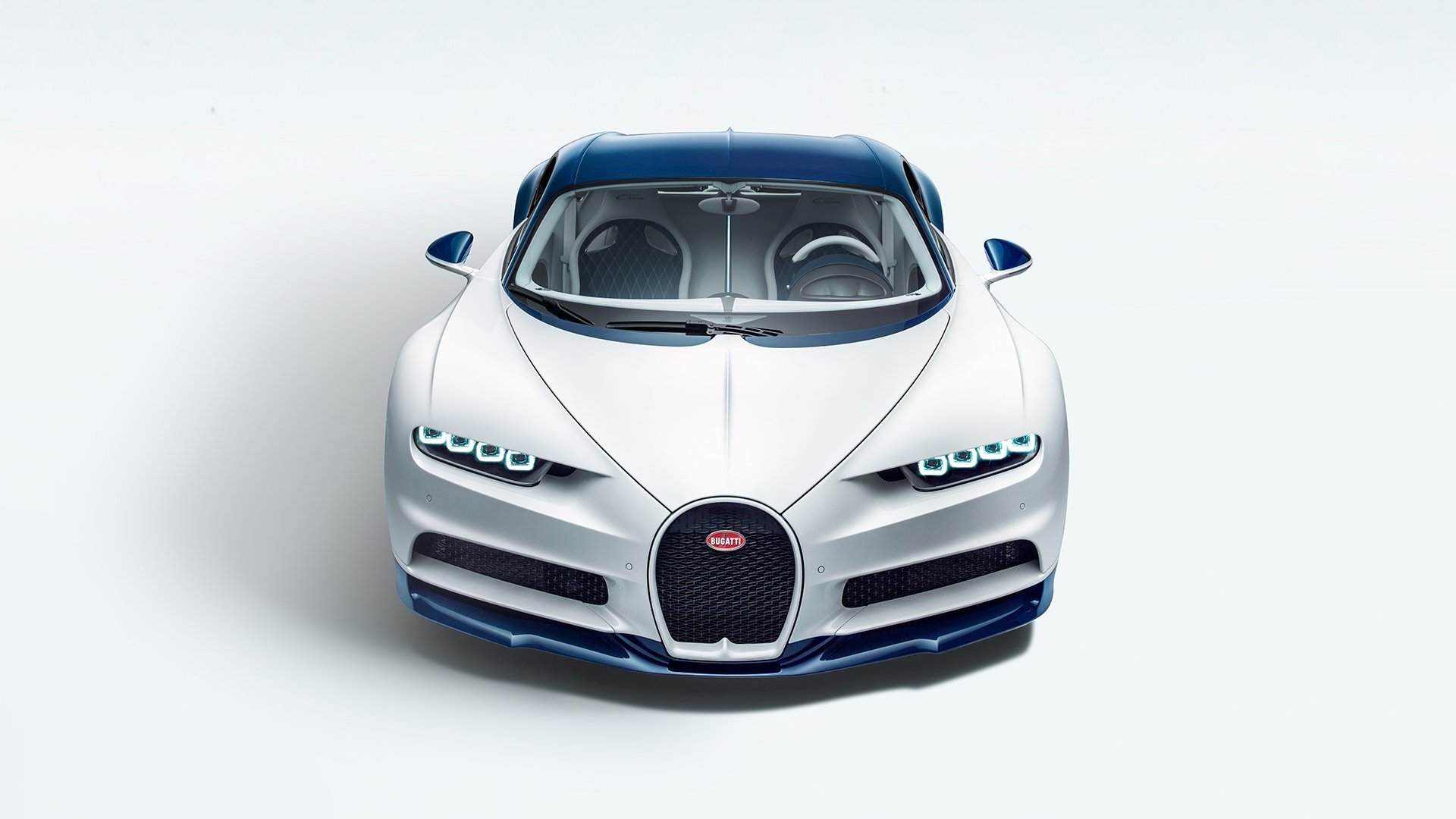 Bugatti Chiron Front - Bugatti Chiron Front View , HD Wallpaper & Backgrounds