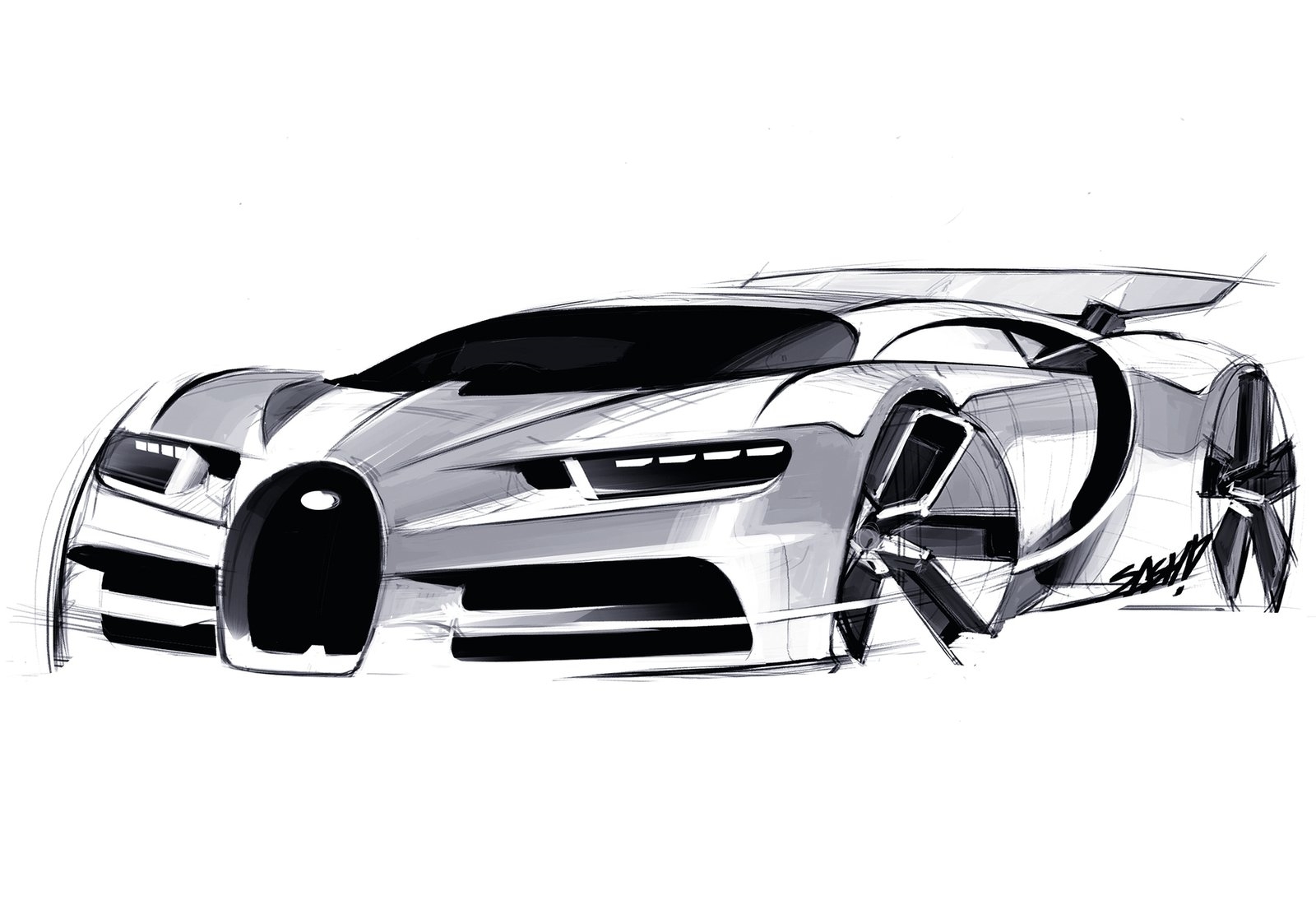 Bugatti Chiron Wallpaper For Windows - Bugatti Vision Vs Chiron , HD Wallpaper & Backgrounds