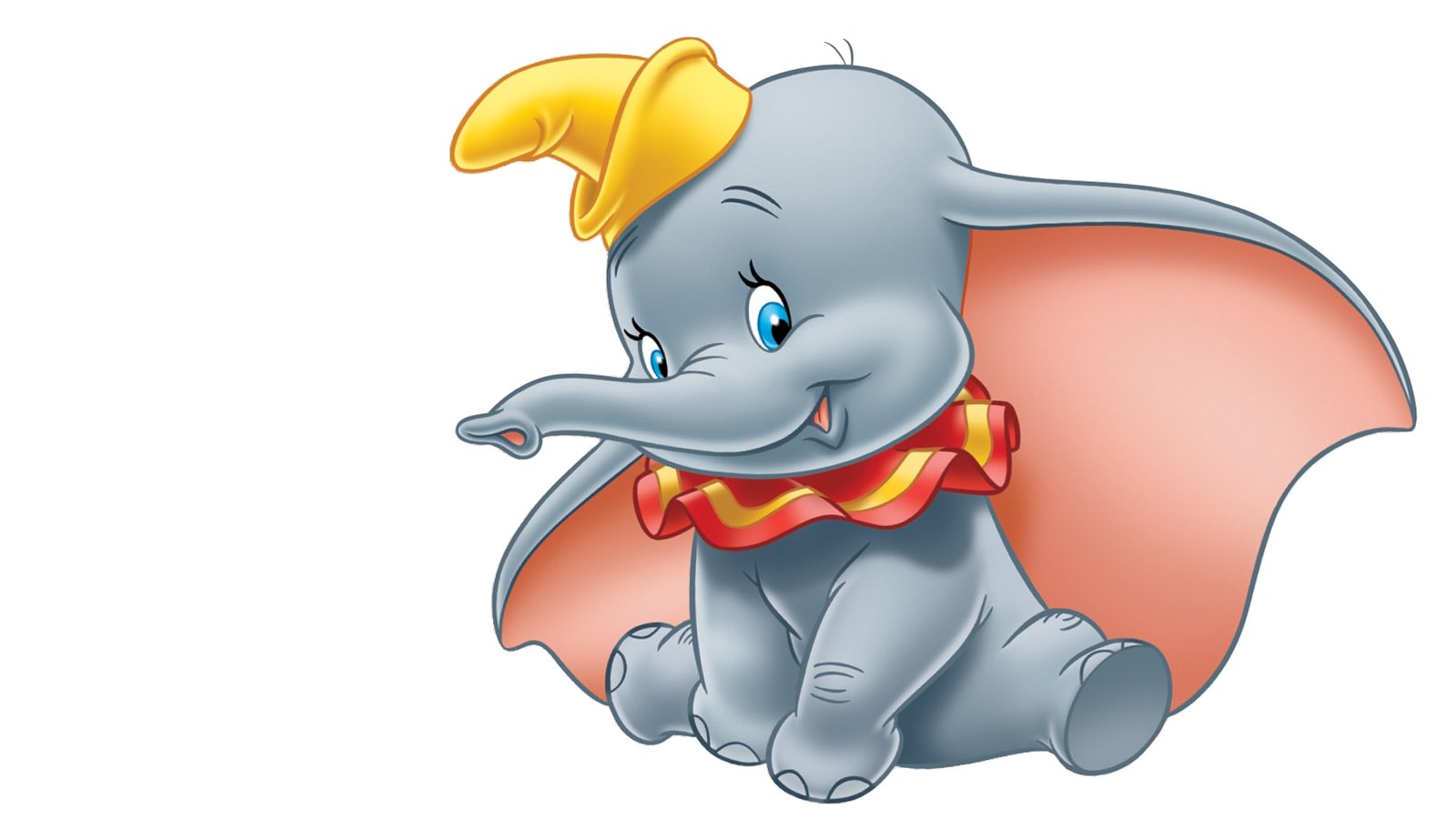 Disney Elephant Cartoon Cute Hd Wallpaper - Dumbo The Elephant , HD Wallpaper & Backgrounds