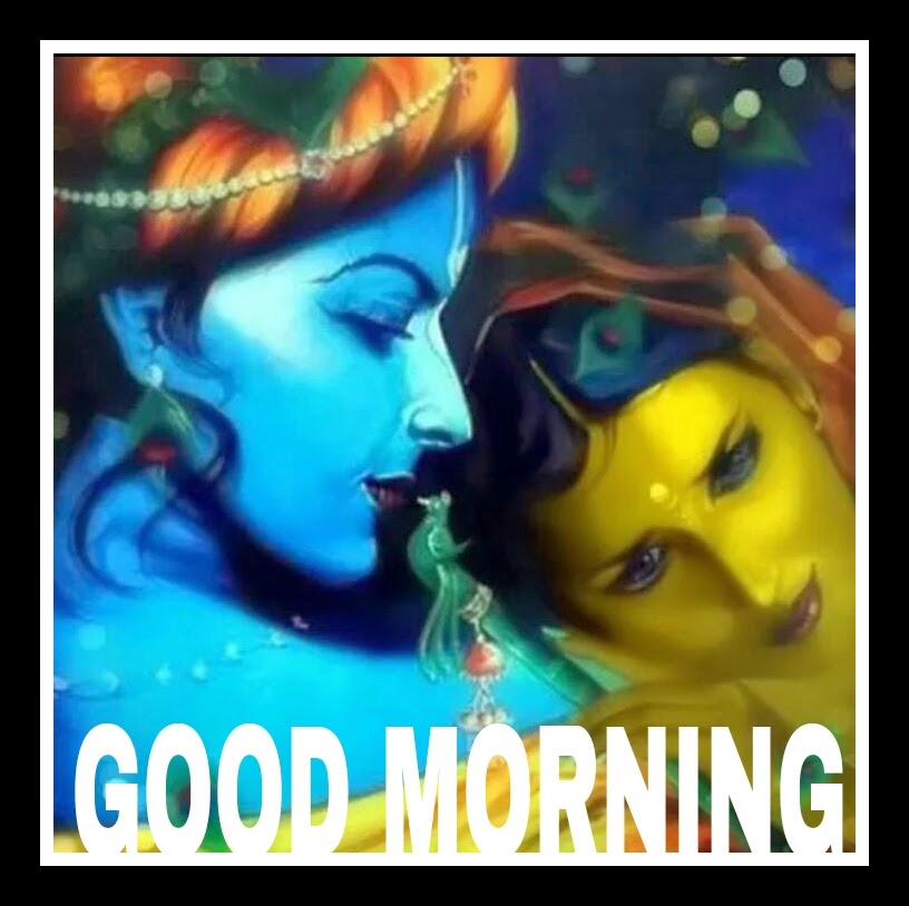 Radhakrishna Radhakrishna Good Morning Images - Radha Krishna Good Morning Quotes , HD Wallpaper & Backgrounds
