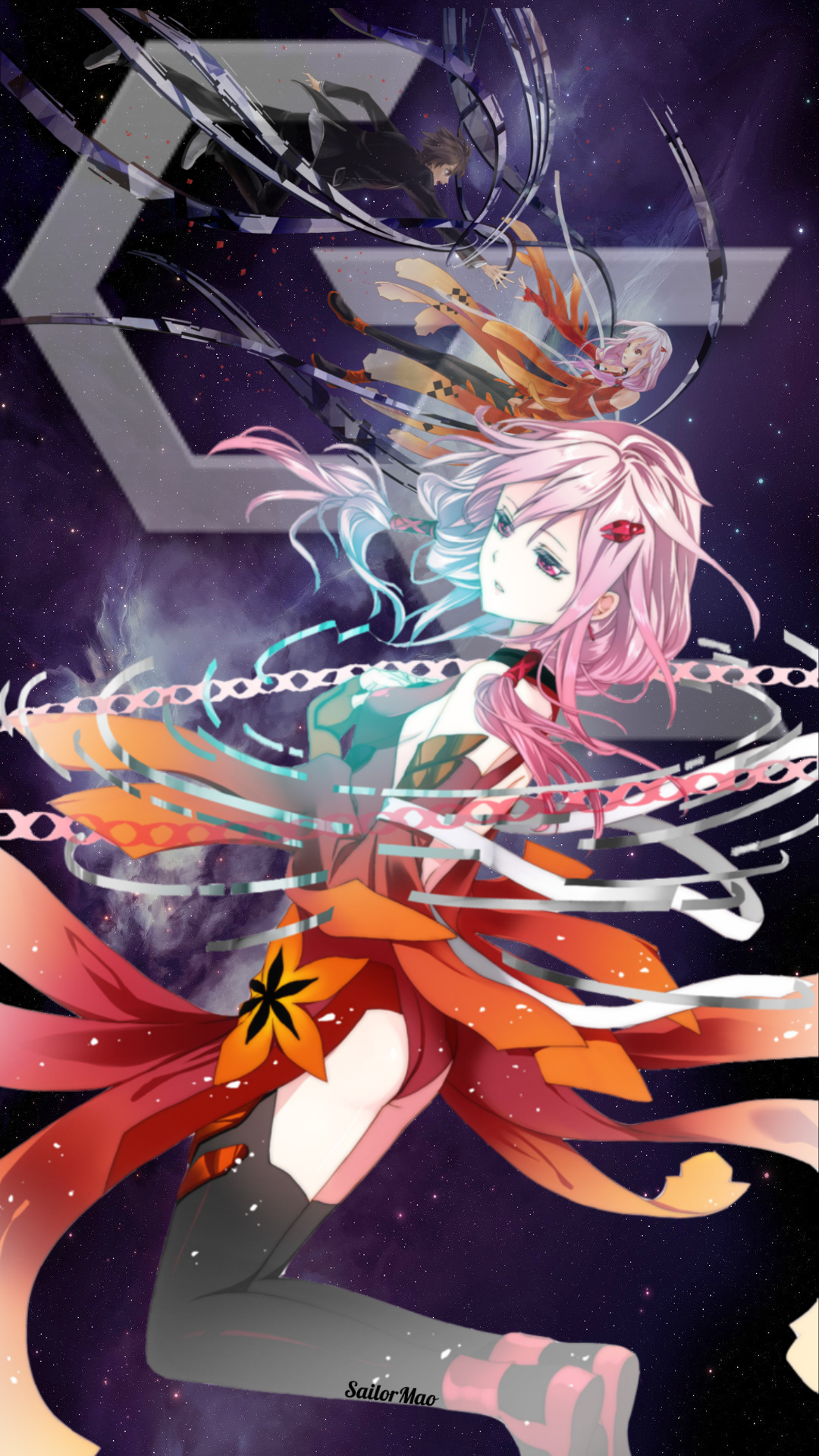 Inori Yuzuriha From Guilty Crown Inori Yuzuriha 2401 Hd Wallpaper Backgrounds Download