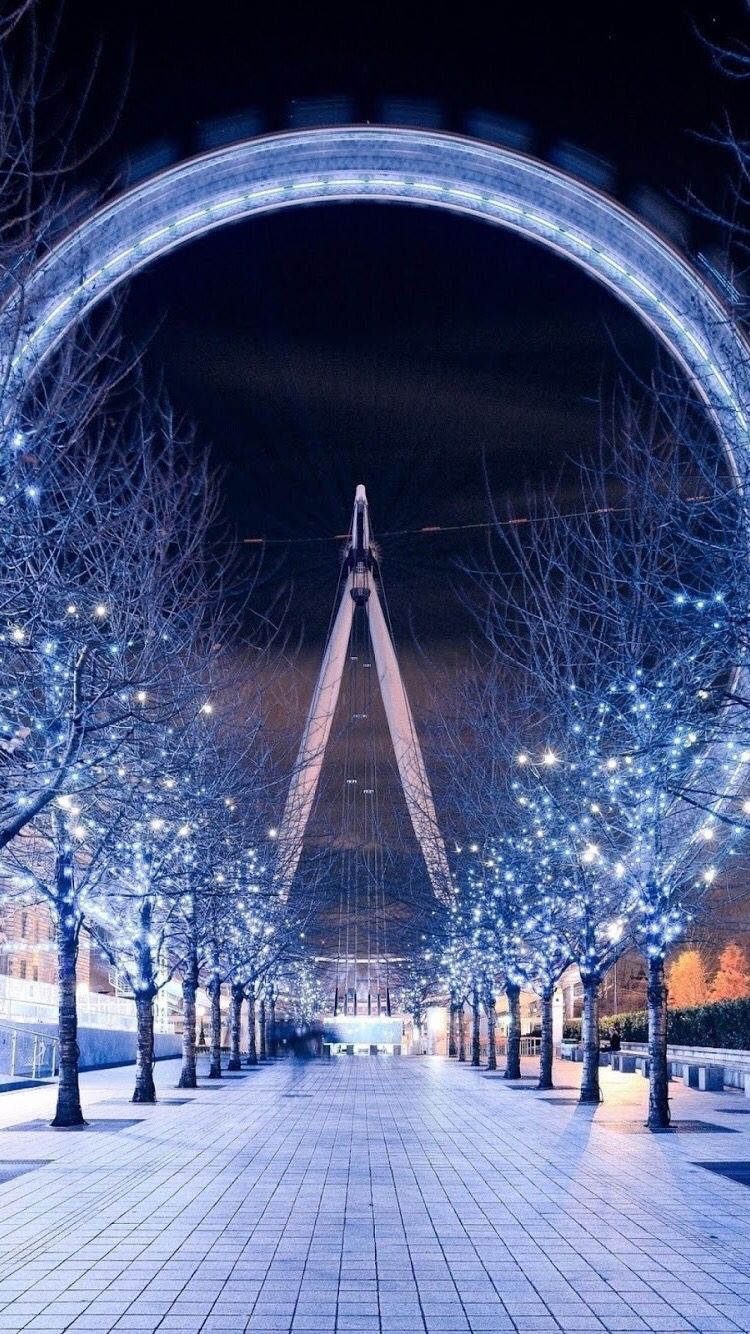 London Eye - London Eye Wallpaper Iphone , HD Wallpaper & Backgrounds