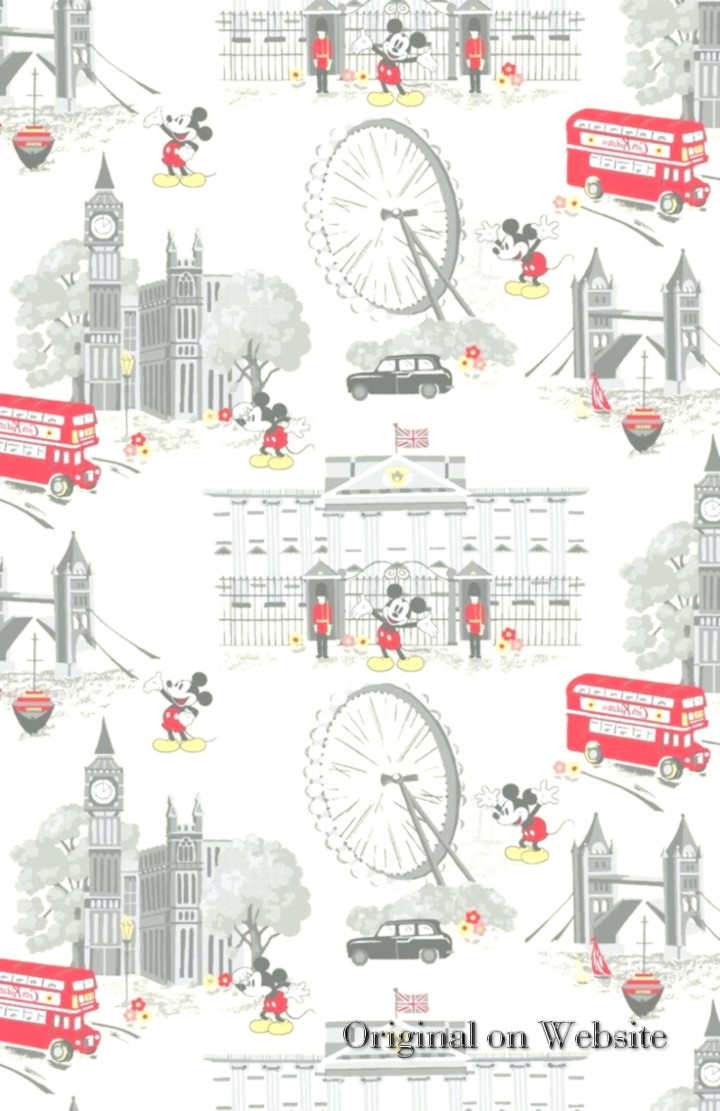 Iphone Wallpaper Disney Characters- Mickey In London - Mcdonnell Douglas Dc-10 , HD Wallpaper & Backgrounds