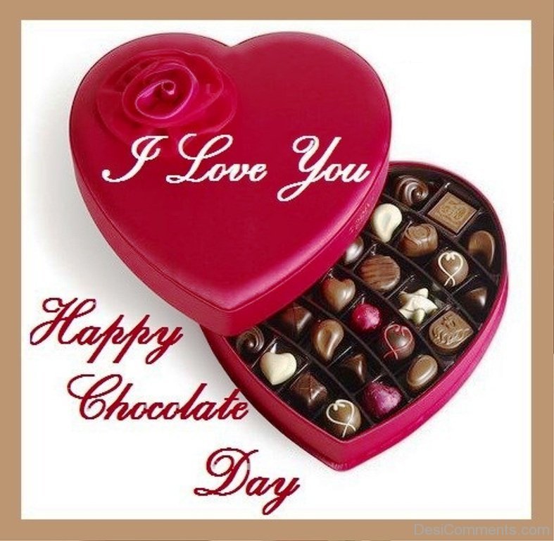 Chocolate Day Wallpaper Download - Happy Chocolate Day My Love , HD Wallpaper & Backgrounds