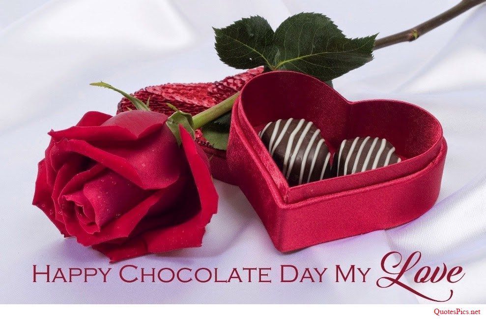 Happy Chocolate Day Wallpaper Download - Chocolate Day For My Love , HD Wallpaper & Backgrounds