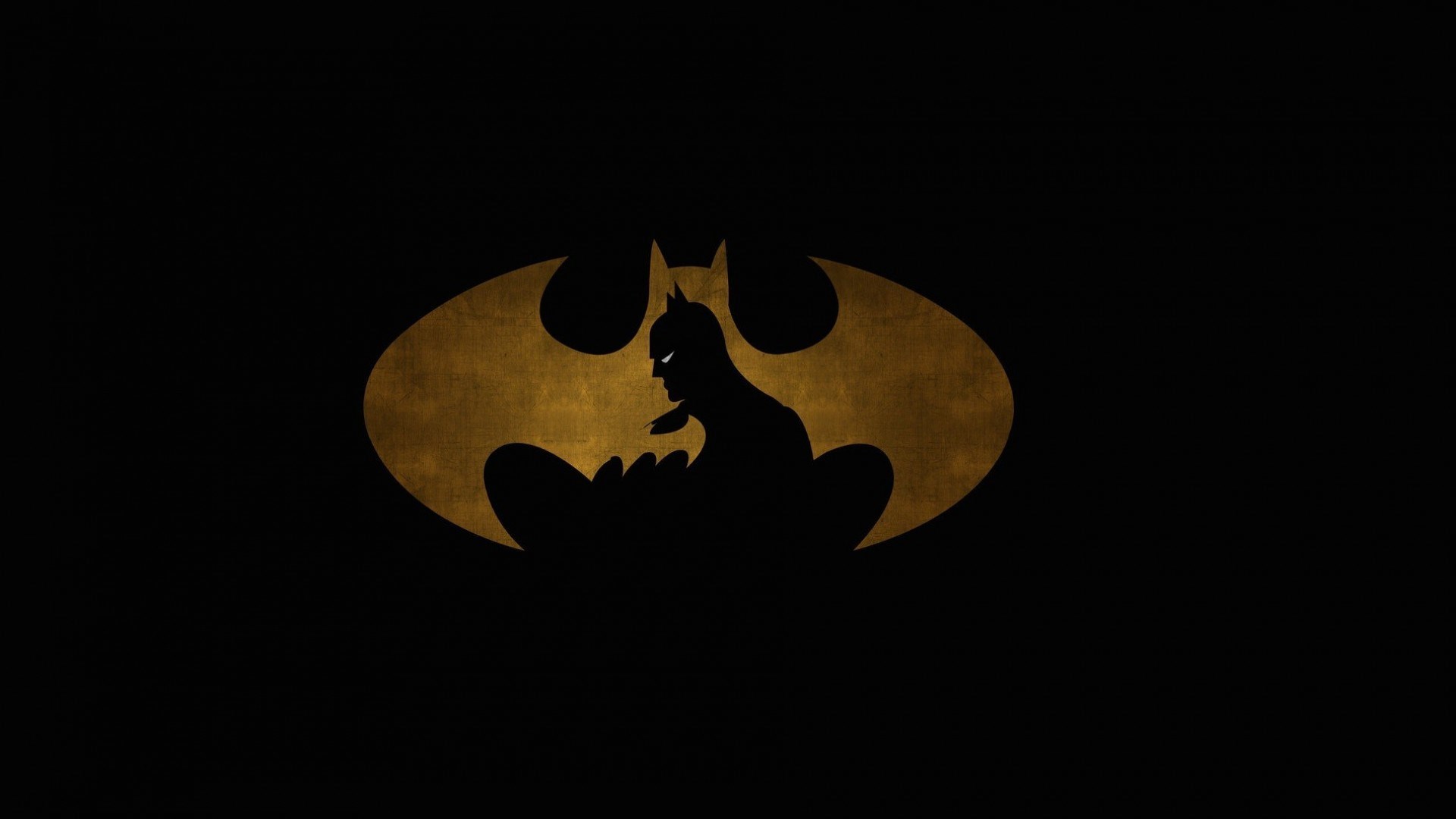 Batman Logo Wallpaper-28 - Silhouette Of Superheroes , HD Wallpaper & Backgrounds