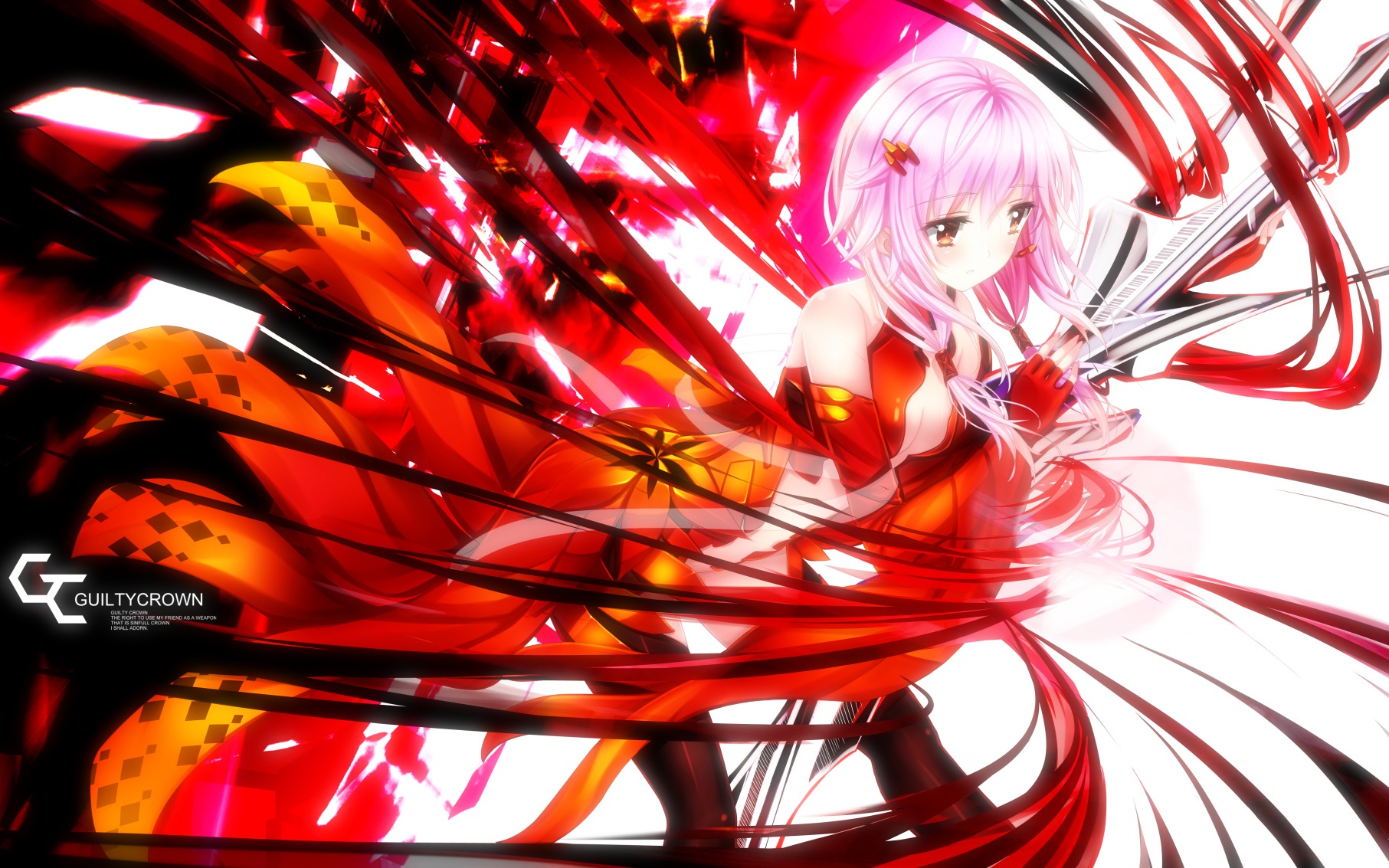 Guilty Crown<3 - Guilty Crown Inori Wallpaper Hd , HD Wallpaper & Backgrounds