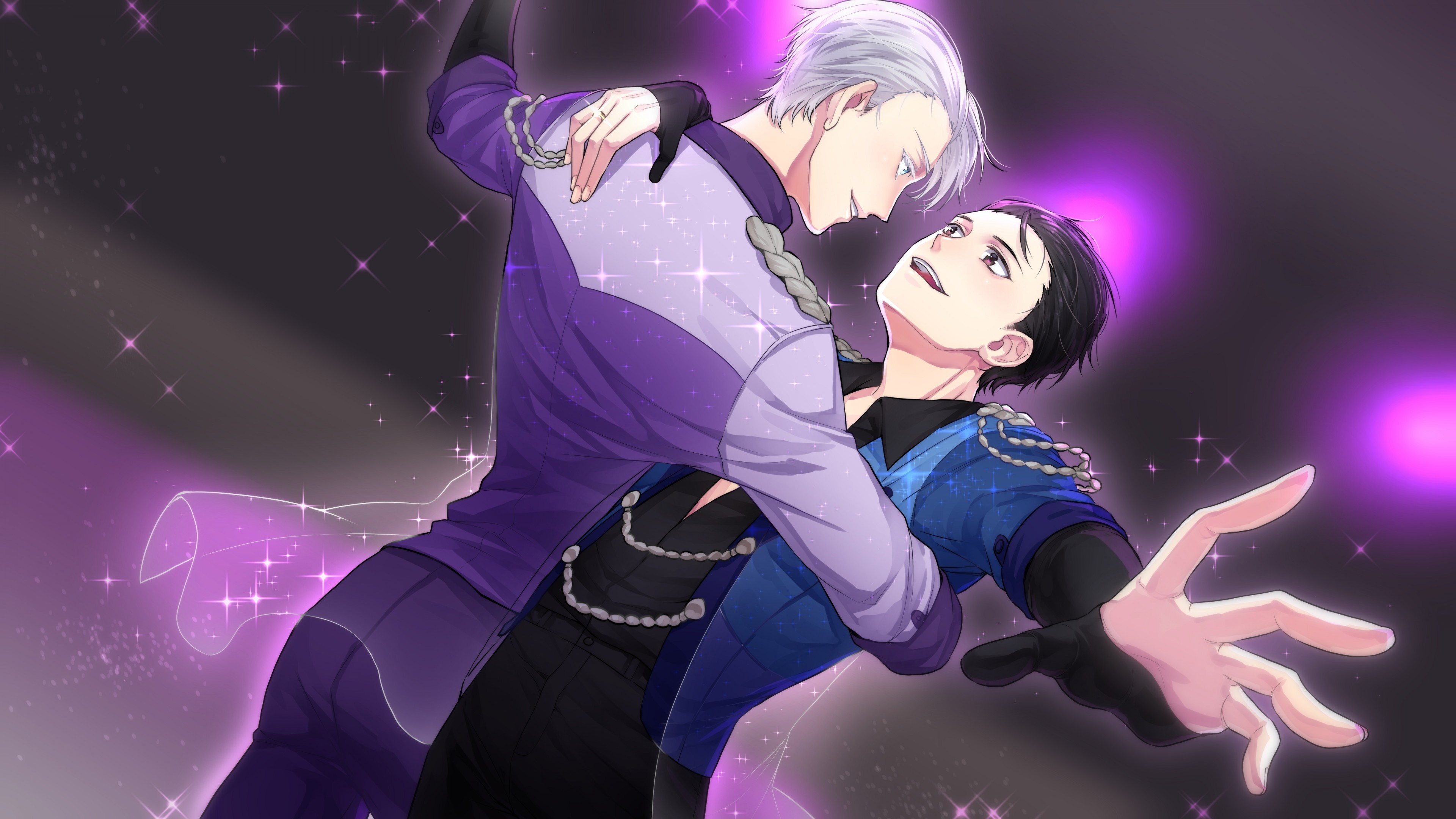 Victor Nikiforov, Katsuki Yuri, Yuri On Ice - Yuri On Ice Hd , HD Wallpaper & Backgrounds