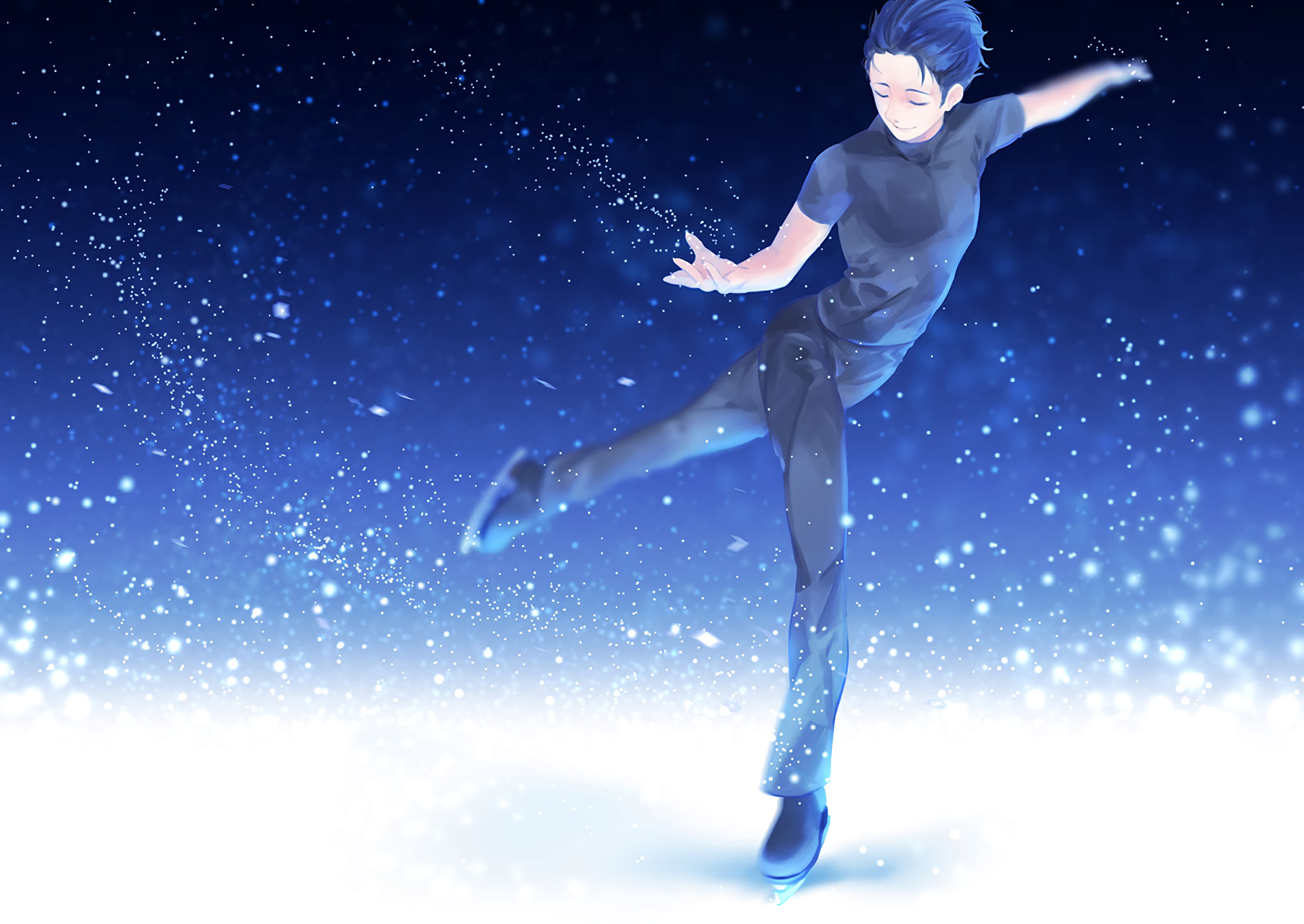 Yuri On Ice Wallpaper - Yuri On Ice Background , HD Wallpaper & Backgrounds