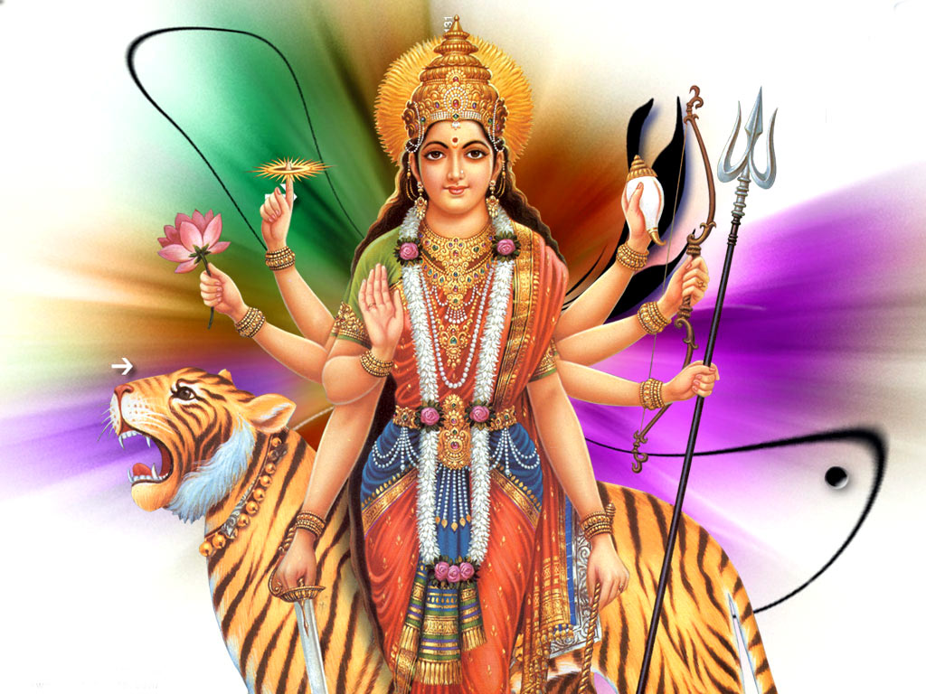 Jai Maa Durga Hd Wallpaper Maa Durga Devi Hd Wallpaper - Maa Durga Jpg , HD Wallpaper & Backgrounds