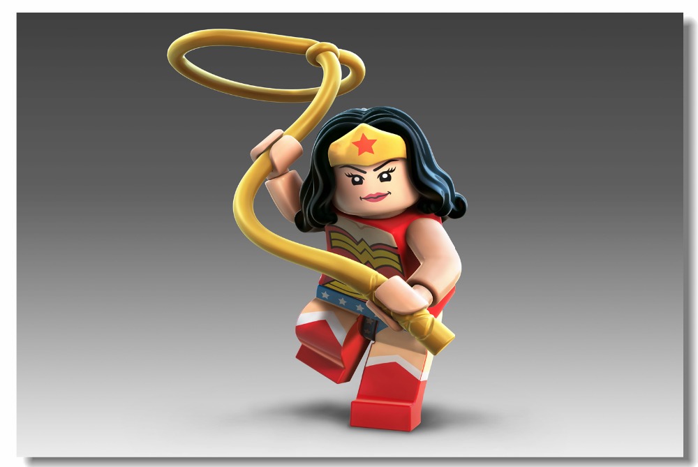 Lego Batman Wonder Woman , HD Wallpaper & Backgrounds