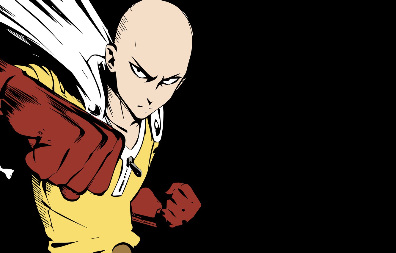 Photo Wallpaper Hero, Saitama, Vanpatten, Onepunch-man - One Punch Man , HD Wallpaper & Backgrounds