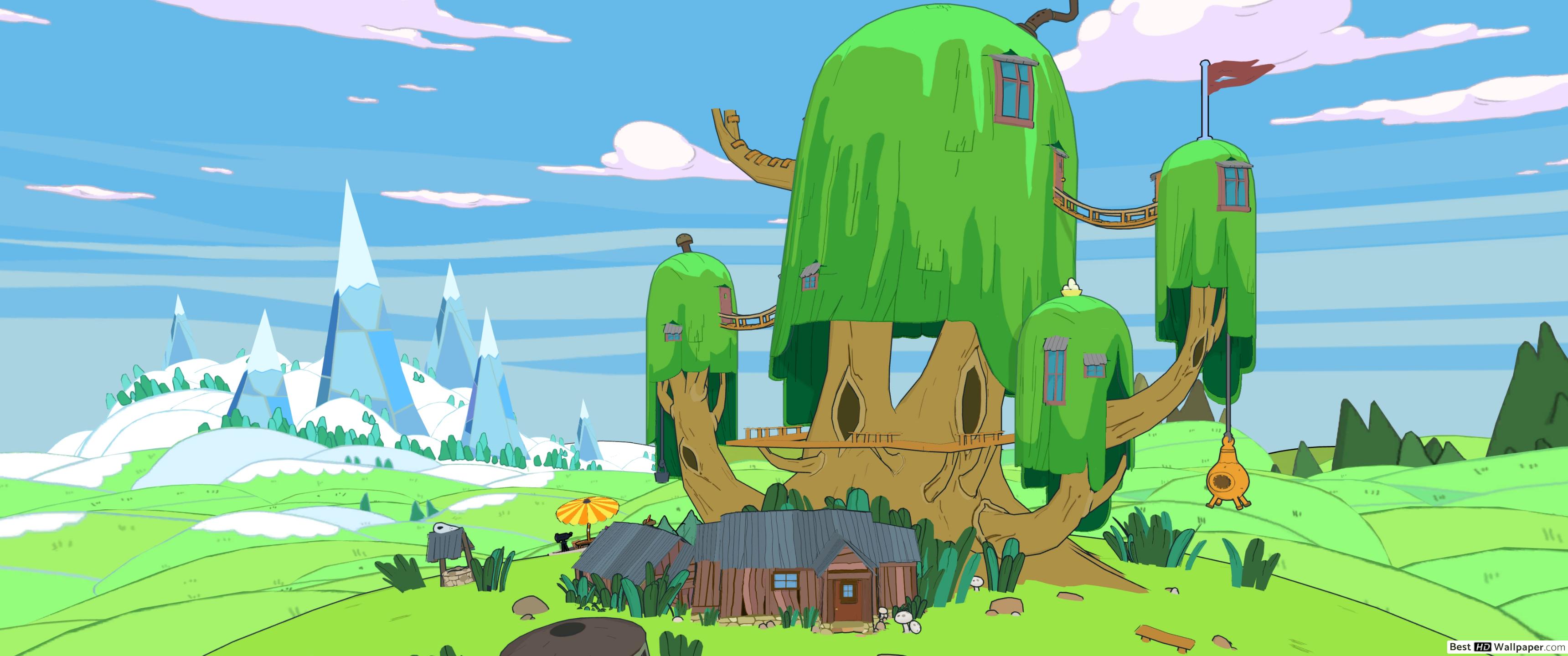 Adventure Time 21 9 , HD Wallpaper & Backgrounds