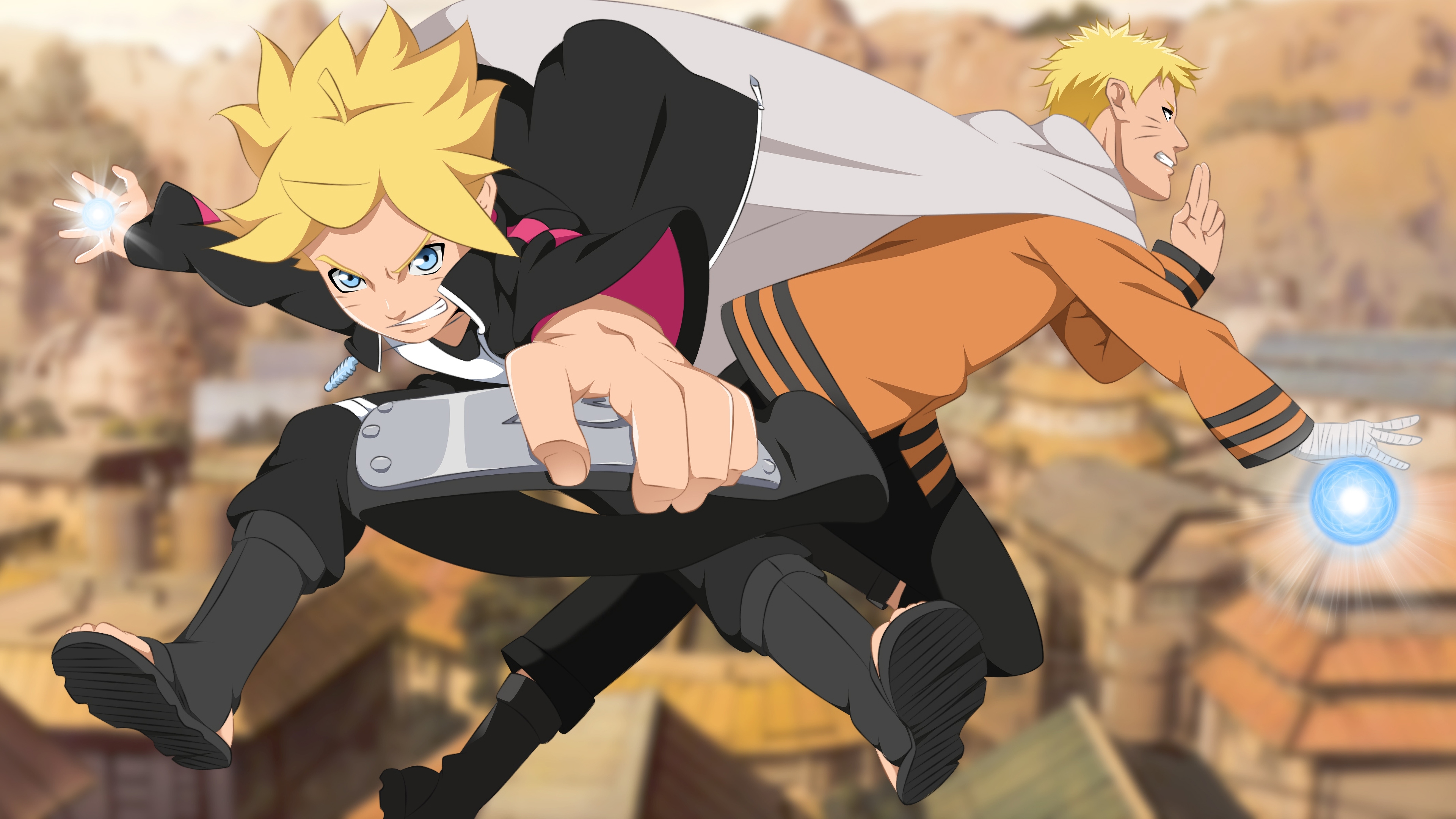 Naruto Dan Boruto Rasengan , HD Wallpaper & Backgrounds