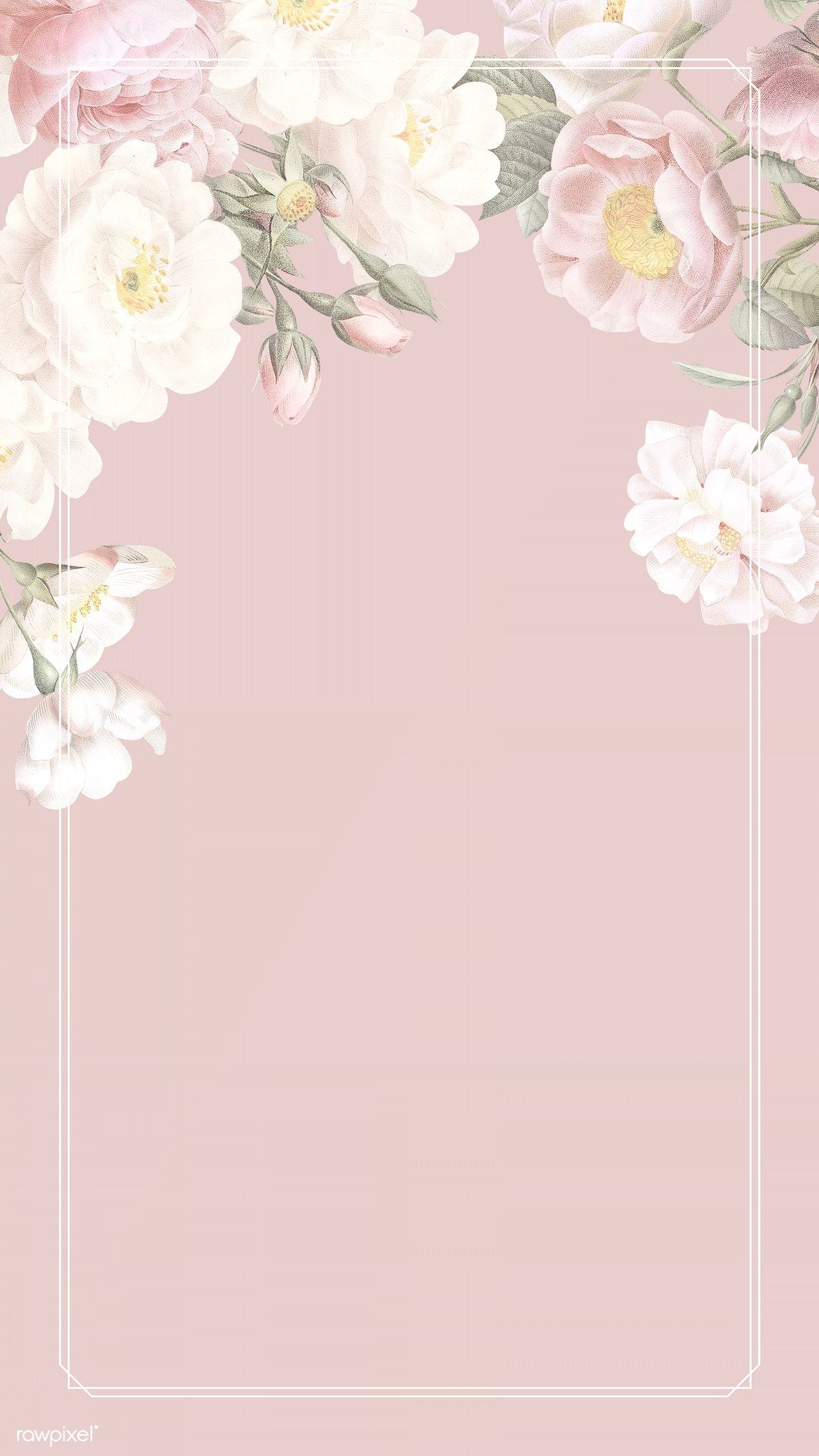 Iphone Pastel Floral Wallpaper Hd , HD Wallpaper & Backgrounds