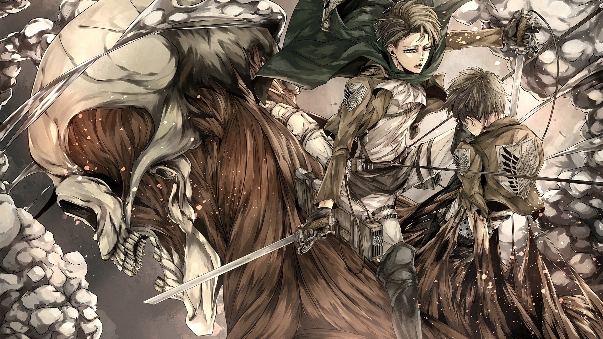 Attack On Titan 125 , HD Wallpaper & Backgrounds