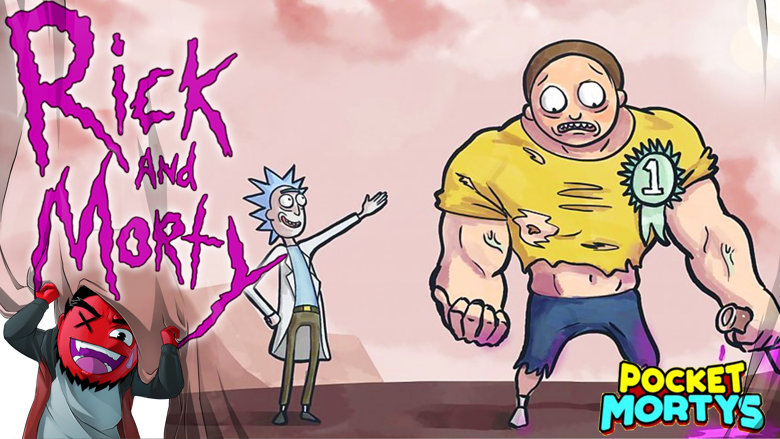 Rick And Morty - Pocket Mortys Rick And Morty Virtual Rick Ality , HD Wallpaper & Backgrounds