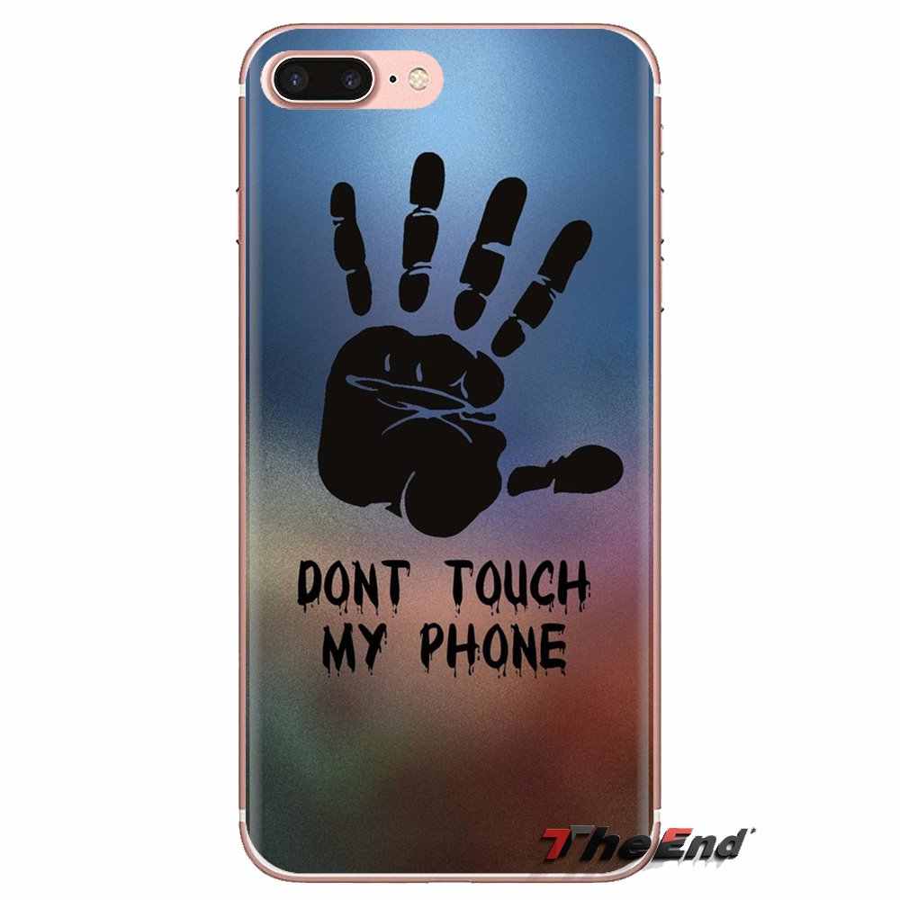 Dont Touch My Phone Wallpaper Soft Transparent Cases - Dont Touch My Phone Wallpaper Hd , HD Wallpaper & Backgrounds