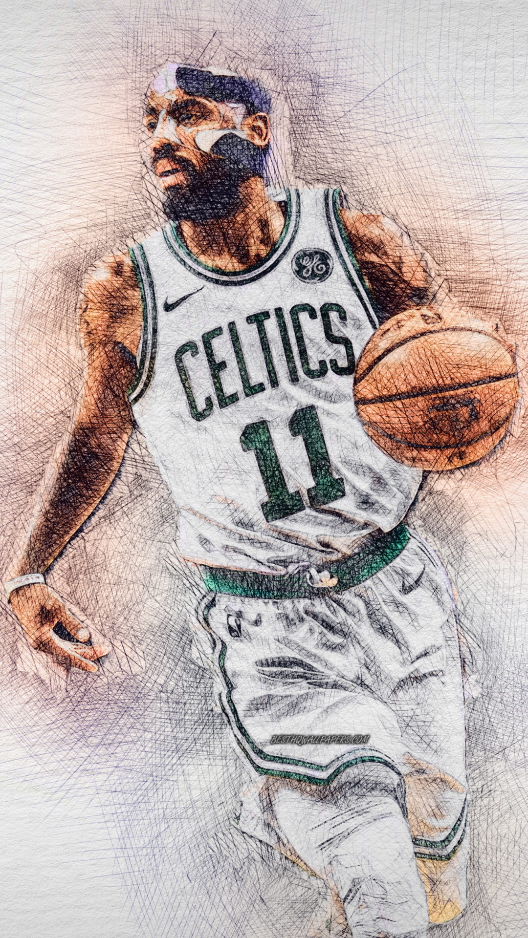 Kyrie Irving Wallpaper Boston Celtics , HD Wallpaper & Backgrounds