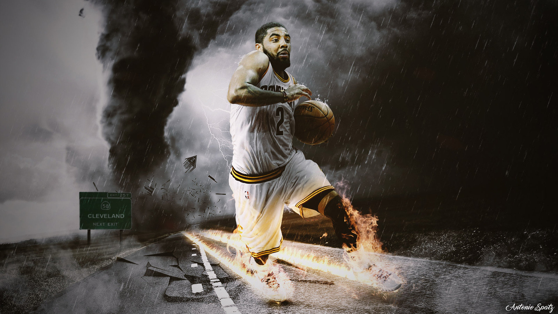 Free Kyrie Irving High Quality Wallpaper Id - Kyrie Irving Mix , HD Wallpaper & Backgrounds