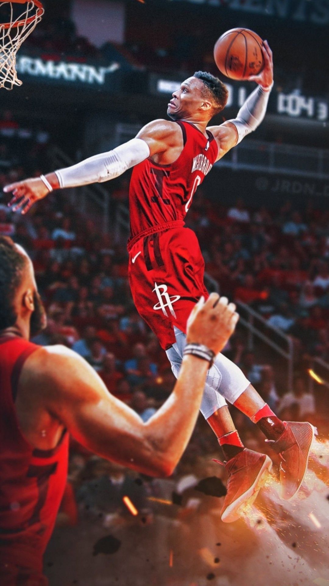 Russell Westbrook Houston Rockets , HD Wallpaper & Backgrounds