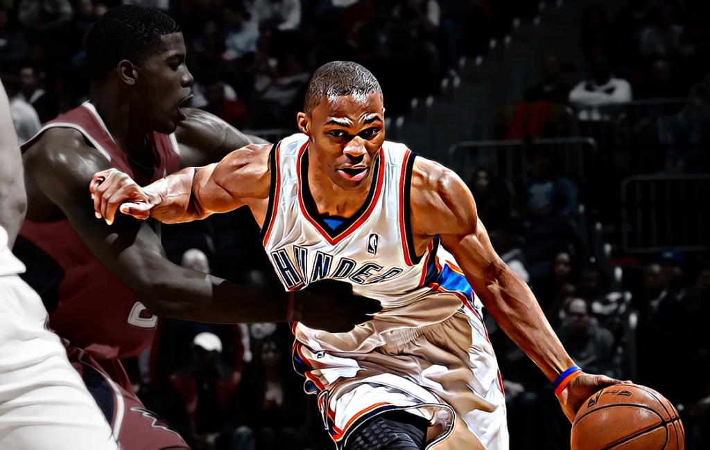 Russell Westbrook Wallpaper - Russell Westbrook And Kobe Bryant , HD Wallpaper & Backgrounds