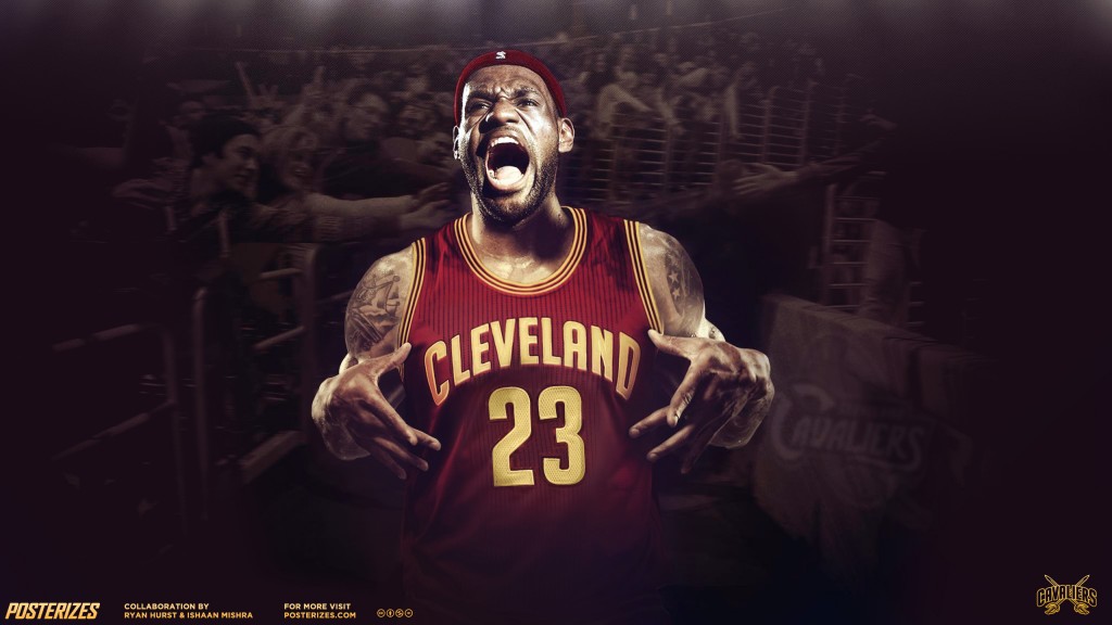 Cleveland Cavaliers Chrome Themes, Desktop Wallpapers - Lebron James Wallpapers 2015 , HD Wallpaper & Backgrounds