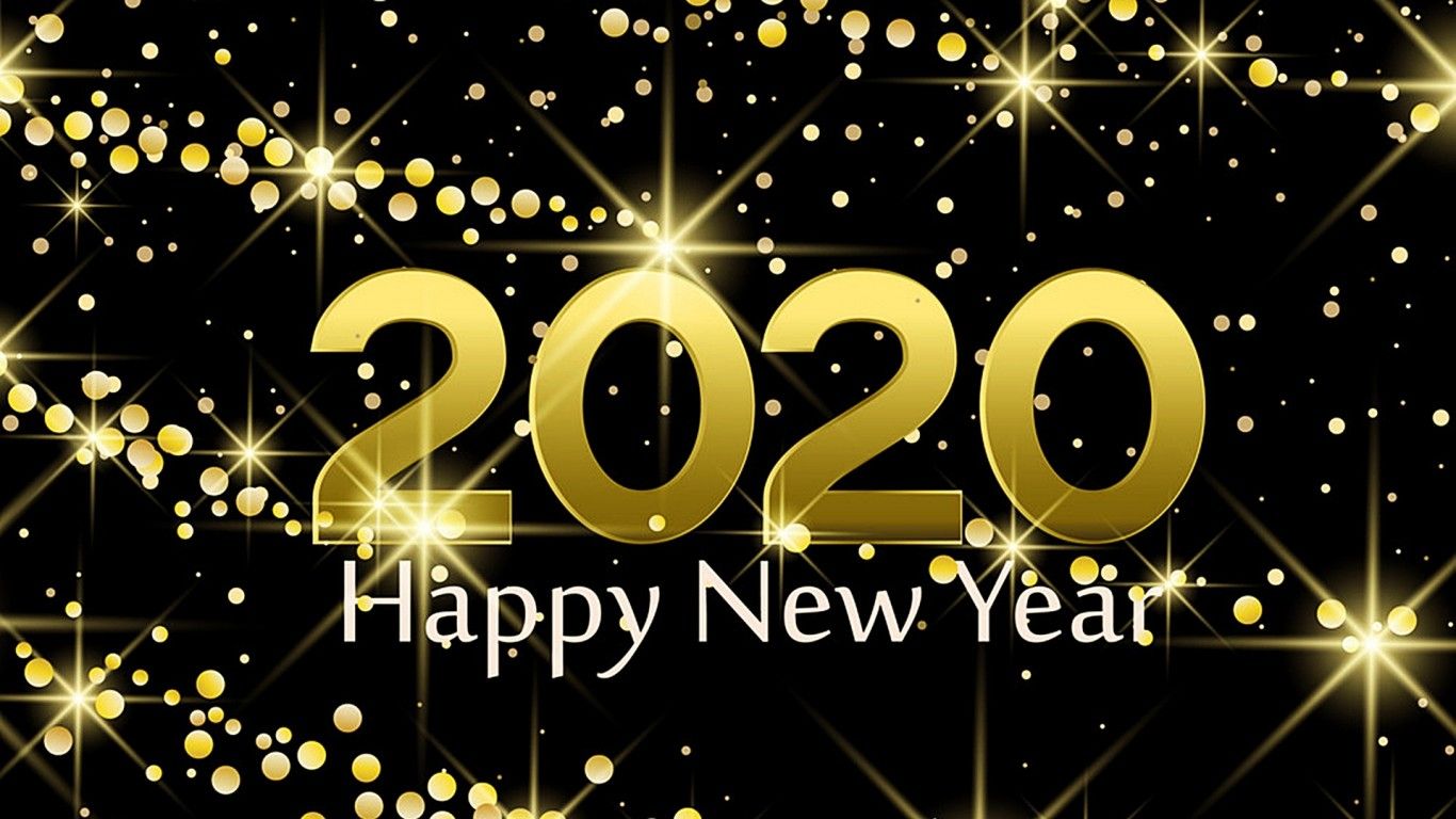 2020 Happy New Year Wallpapers Top Happy New Year - New Year 2020 Wishes , HD Wallpaper & Backgrounds