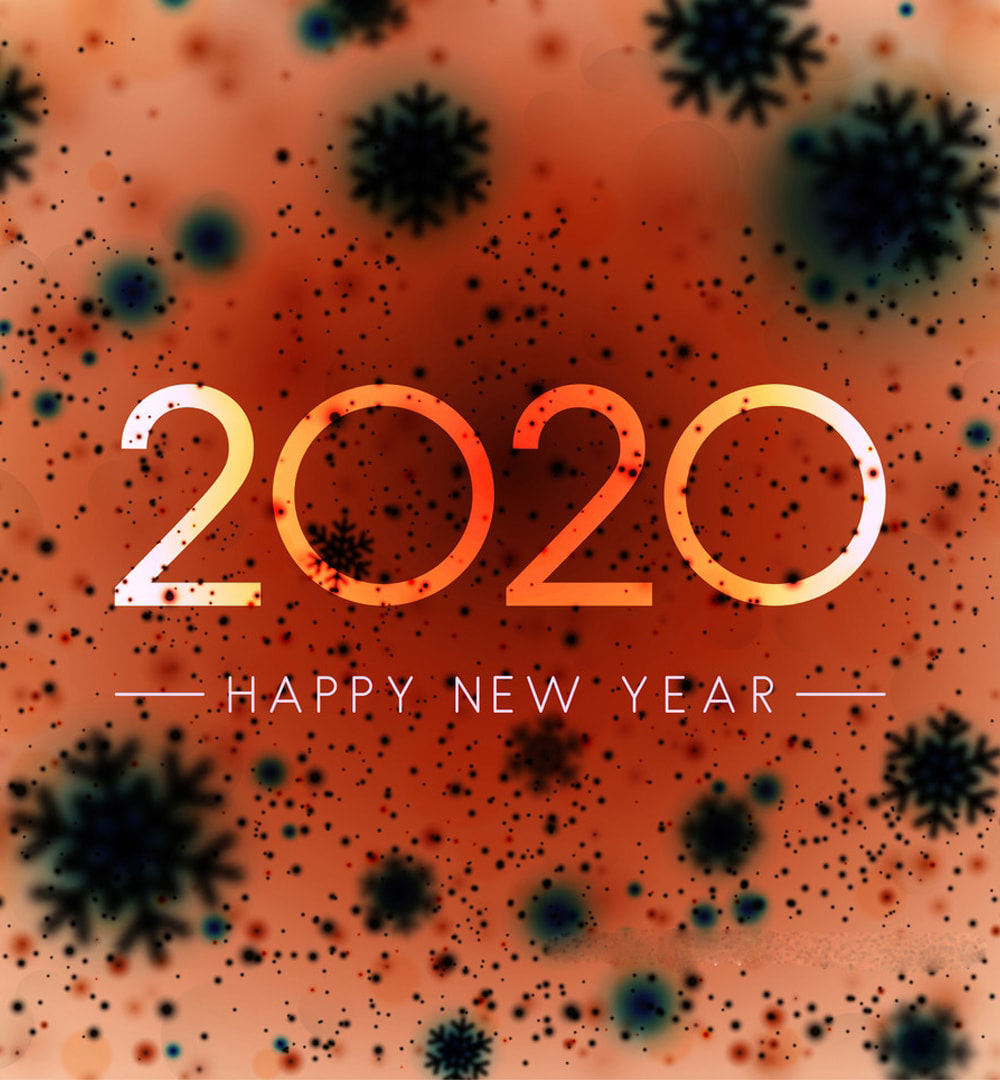 Happy New Year Peace 2020 , HD Wallpaper & Backgrounds