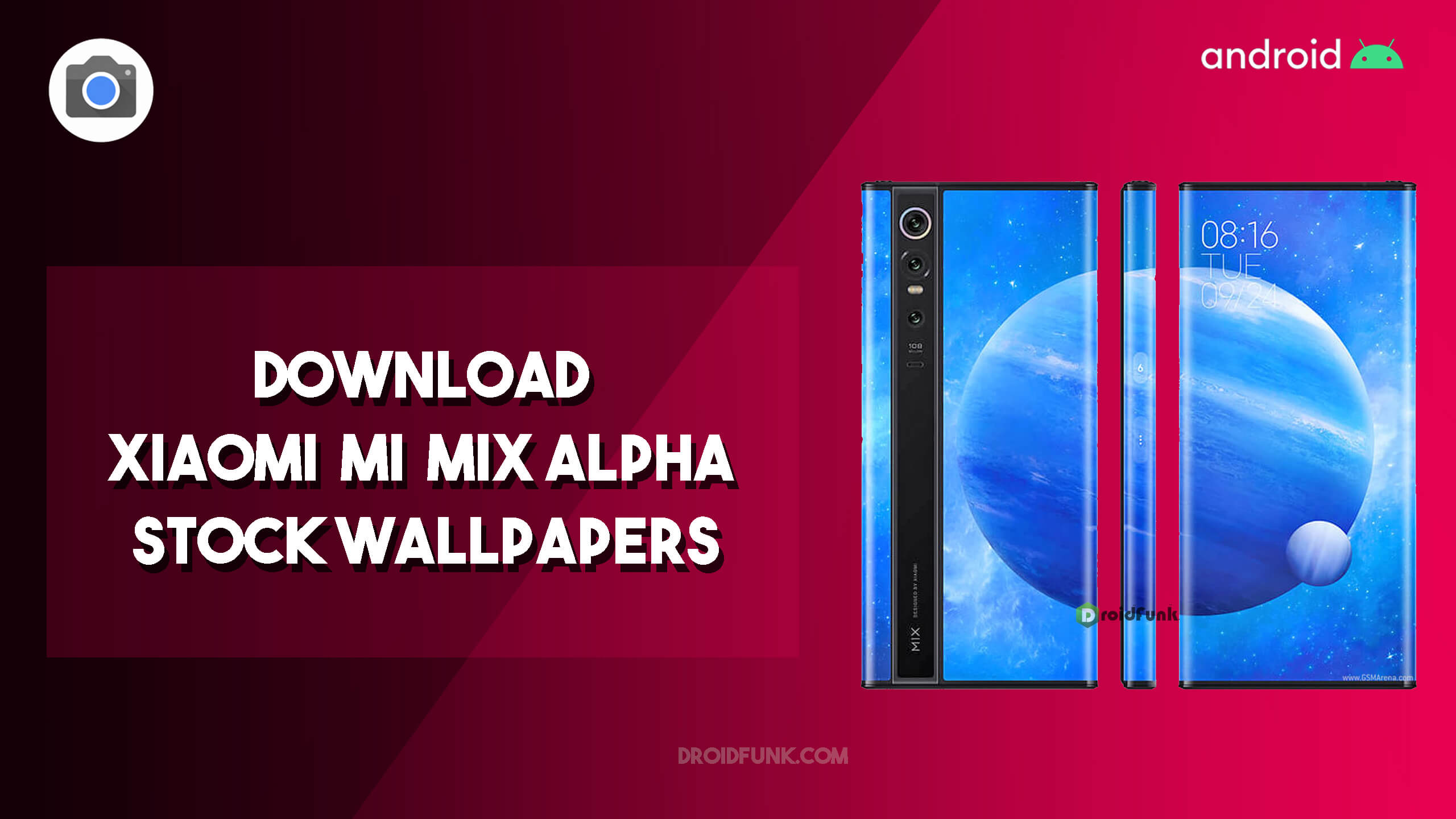 Download Xiaomi Mi Mix Alpha Stock Wallpapers - Gcam Astrophotography 7.2 Realme 5 Pro , HD Wallpaper & Backgrounds