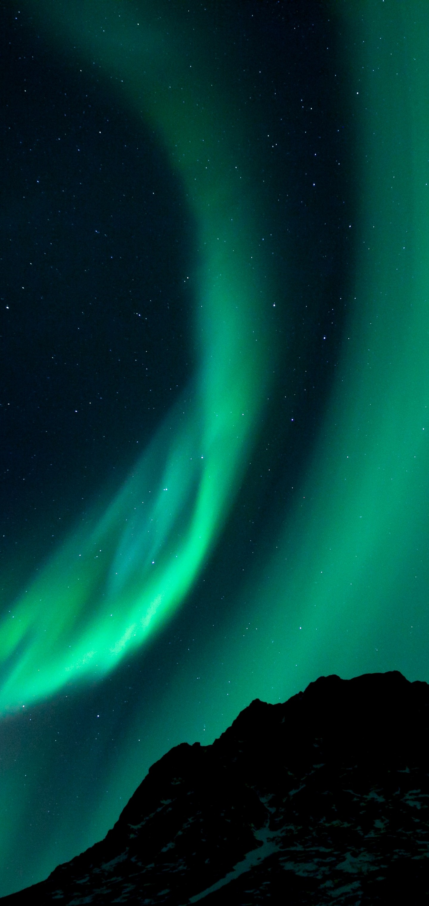 Northern Lights Night Night Sky Wallpaper - Samsung Note 10 Plus Hd , HD Wallpaper & Backgrounds