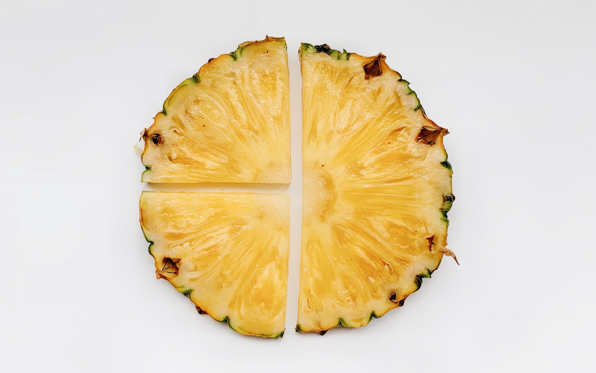 Slice Of Pineapple Hd , HD Wallpaper & Backgrounds