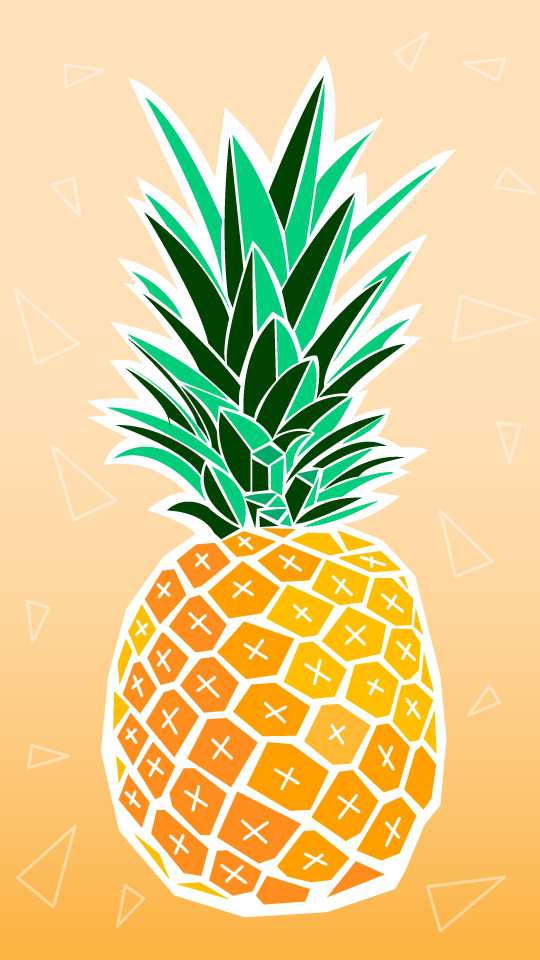 Cute Wallpapers For Iphone Pineapple , HD Wallpaper & Backgrounds