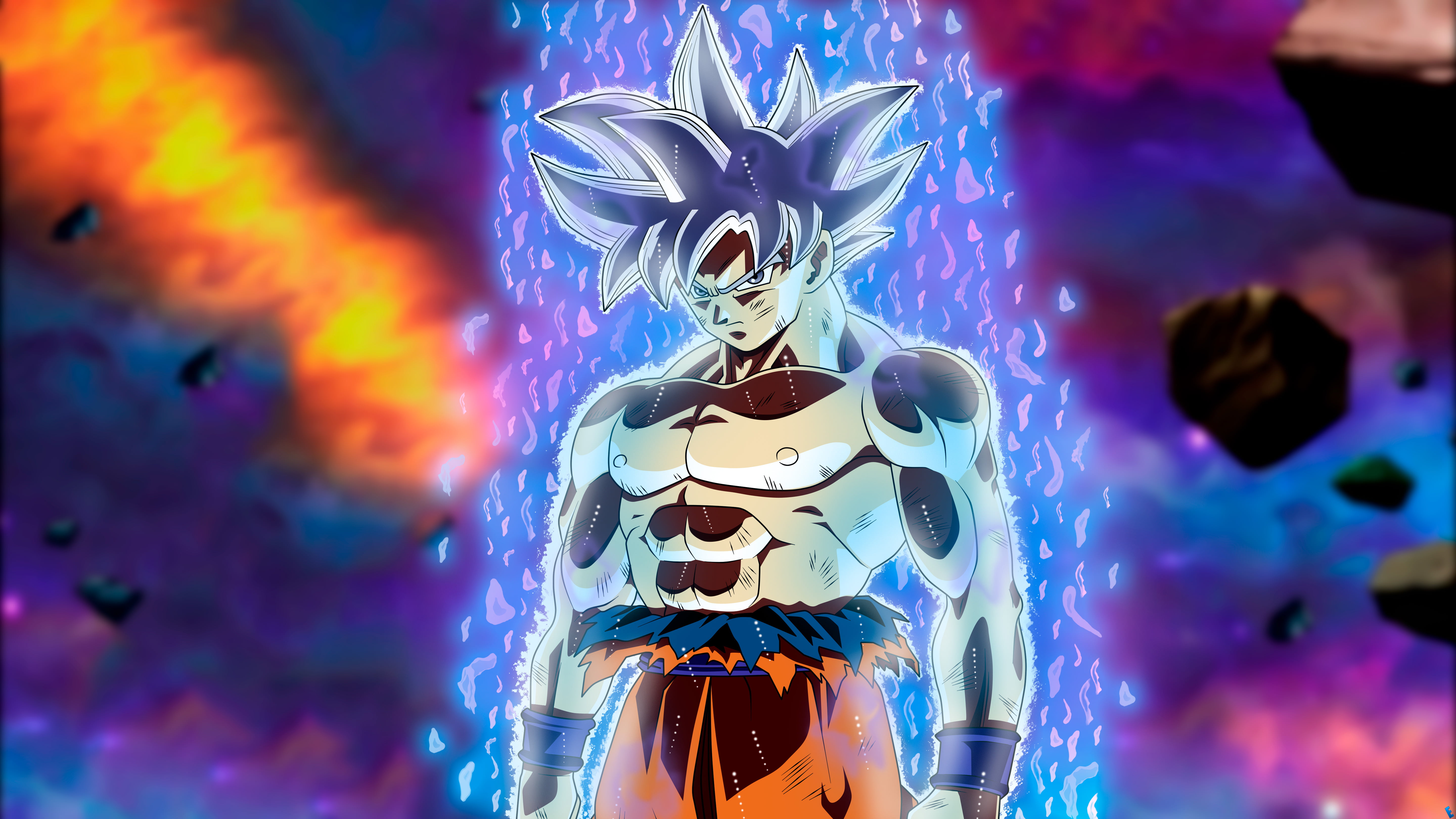 Goku Ultra Instinct Wallpaper 4k , HD Wallpaper & Backgrounds