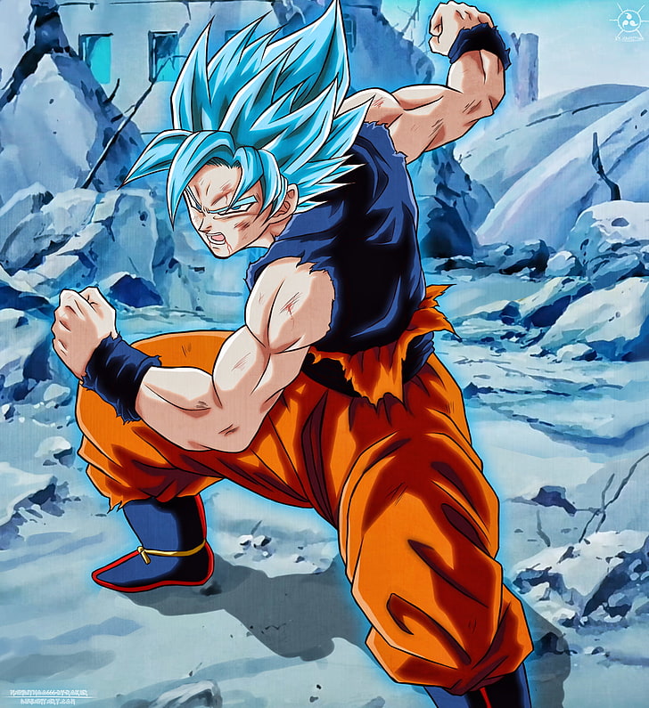 Super Saiyan, Dbs, Son Goku, Dragon Ball, Dragon Ball - Super Saiyan Blue Complete , HD Wallpaper & Backgrounds