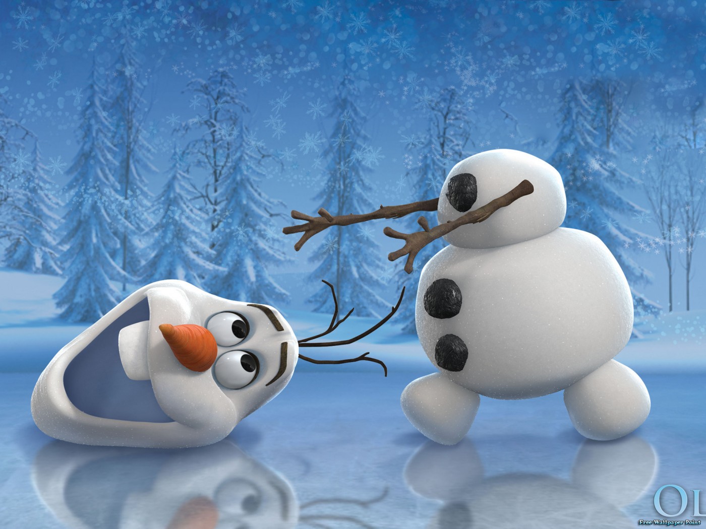 Disney Frozen Olaf - Fondos De Pantalla Divertido , HD Wallpaper & Backgrounds