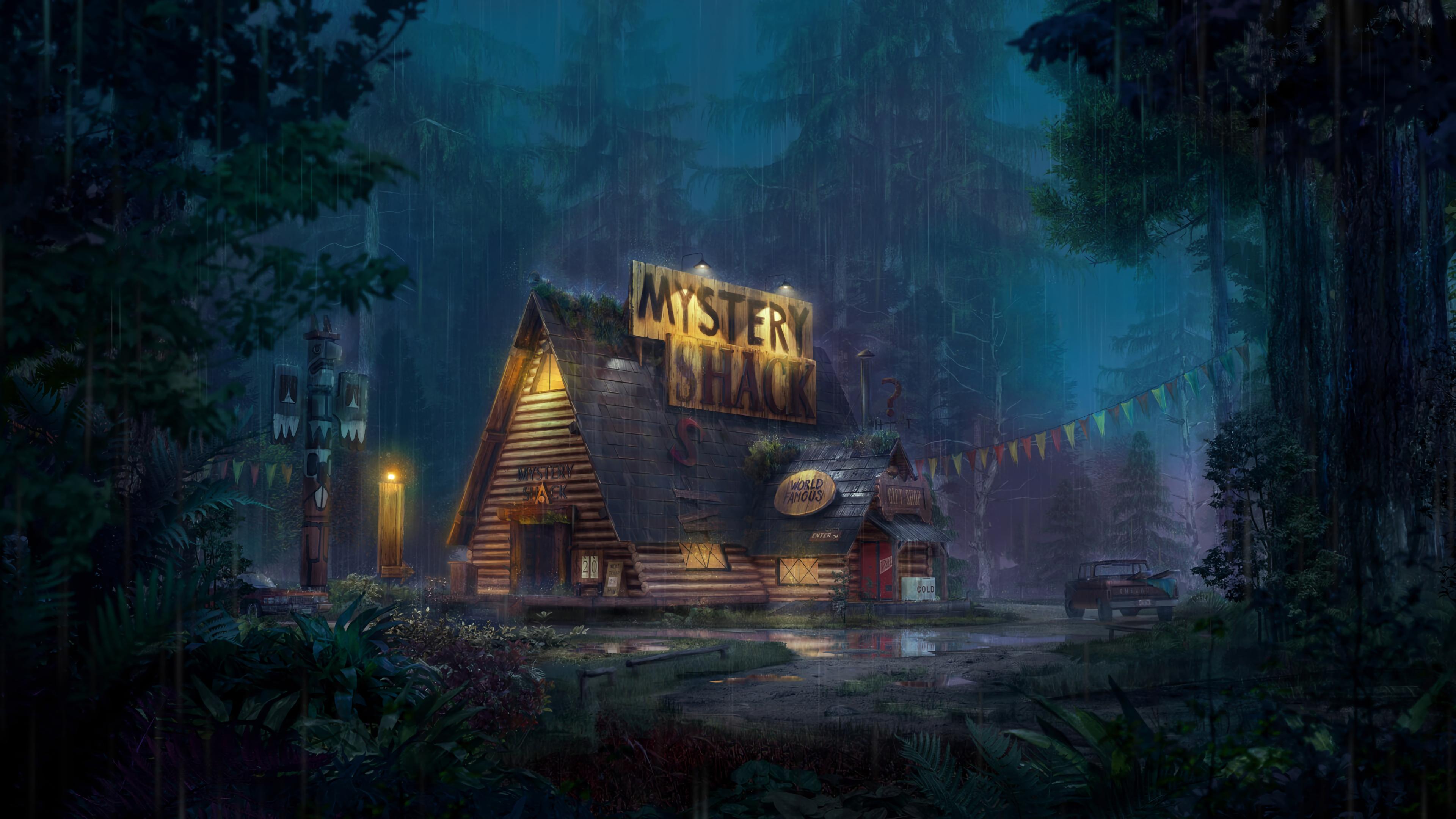 Mystery Shack, Gravity Falls Wallpaper - Mystery Shack , HD Wallpaper & Backgrounds