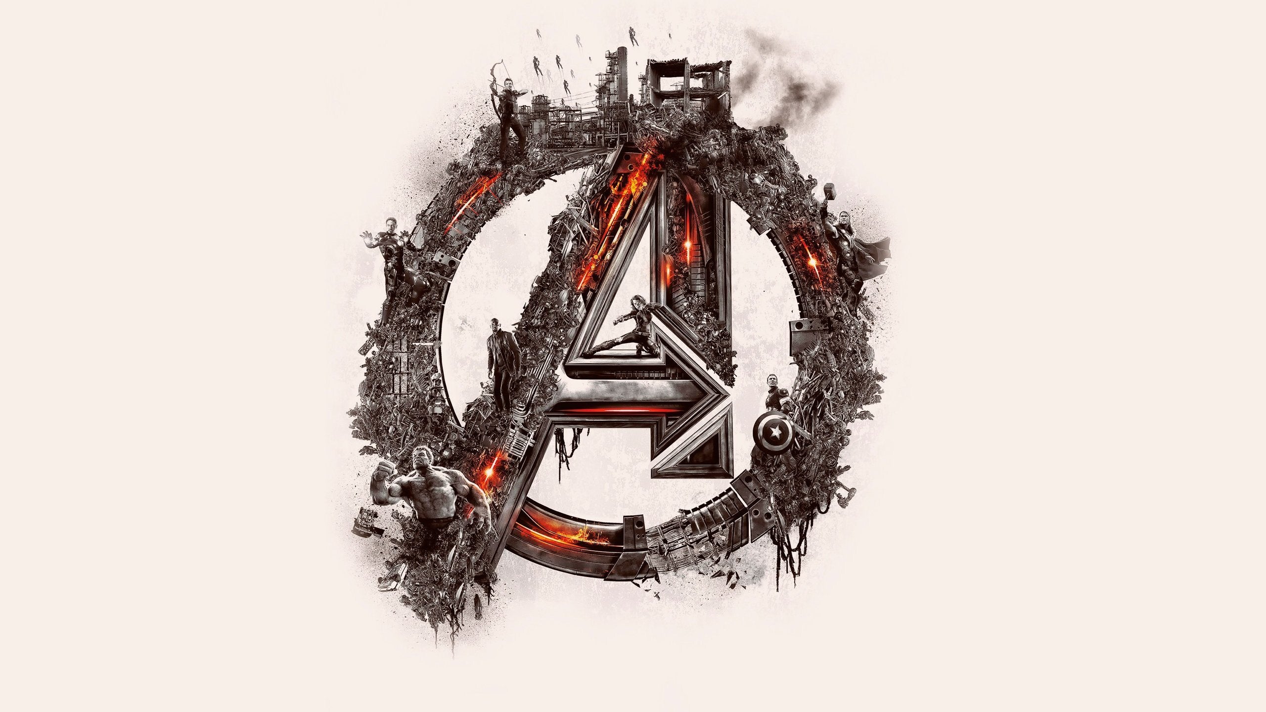 Avengers Logo Wallpaper 4k , HD Wallpaper & Backgrounds