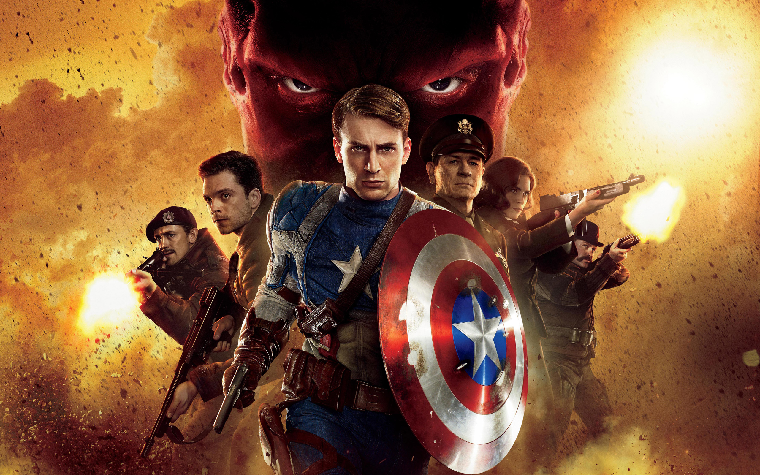 Captain America First Avenger Wallpaper - Captain America The First Avenger Wallpaper Hd , HD Wallpaper & Backgrounds