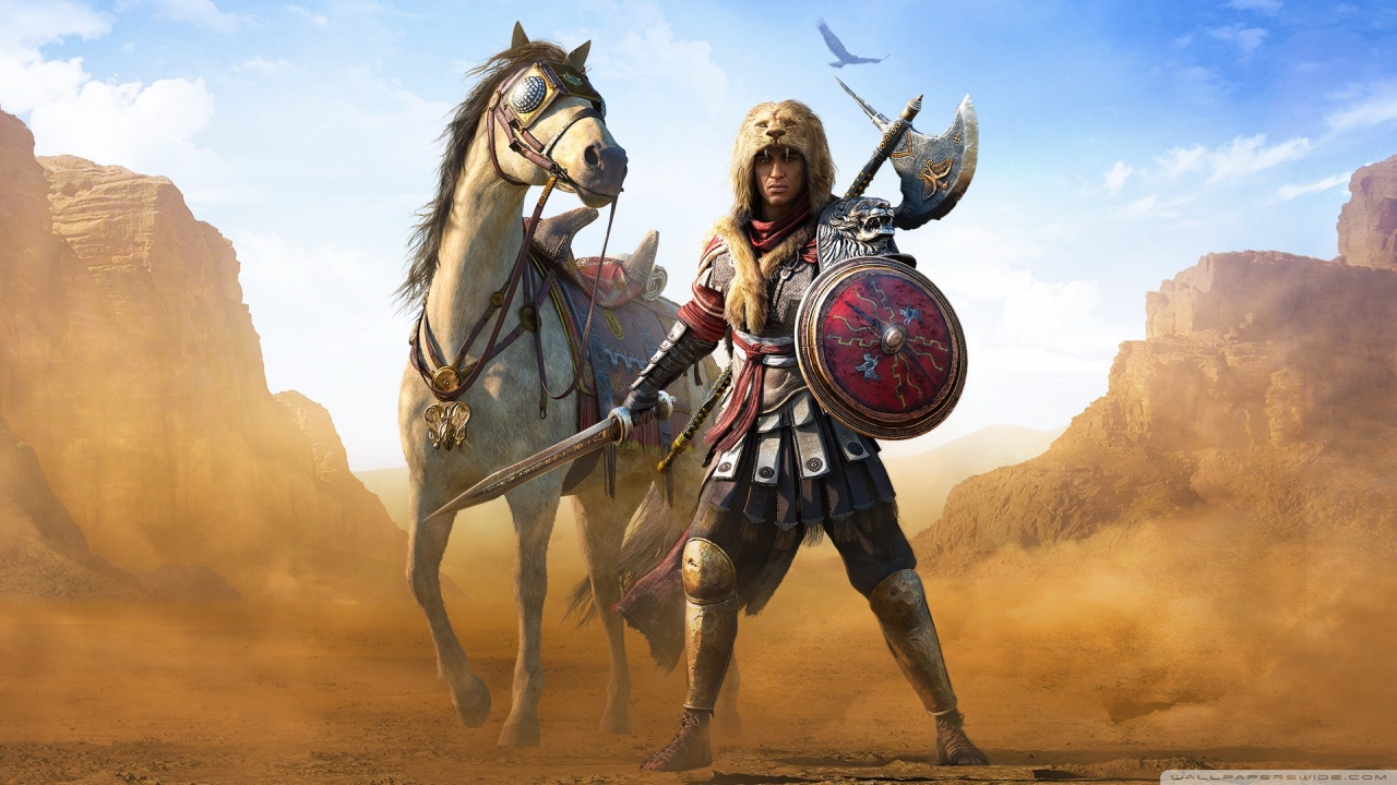 Assassin S Creed Origins Wallpaper Iphone , HD Wallpaper & Backgrounds