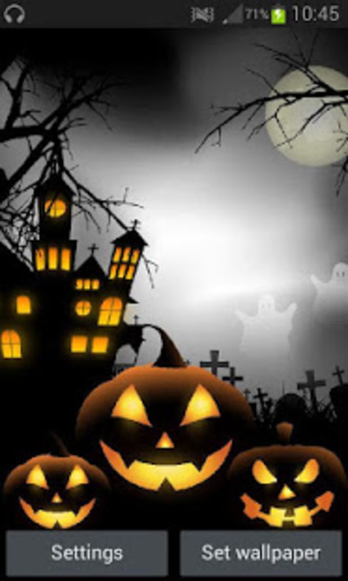 Spooky Halloween Free Live Wallpaper - Halloween App Android , HD Wallpaper & Backgrounds